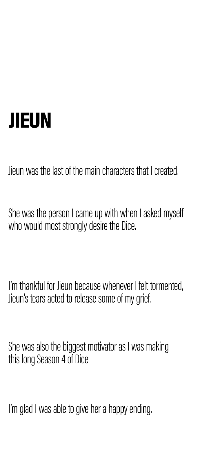 DICE: The Cube that Changes Everything Chapter 388 page 18 - Chapter 388: Afterword [END]
