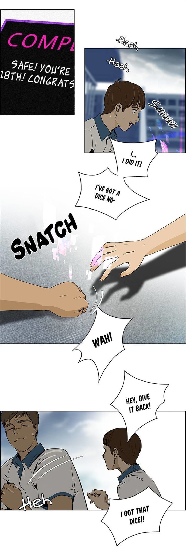 DICE: The Cube that Changes Everything Chapter 43 page 17 - Chapter 43 : The Light and the Shadow (5)