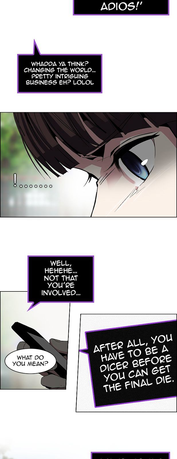 DICE: The Cube that Changes Everything Chapter 70 page 23 - Chapter 70 : 1/16 (8)