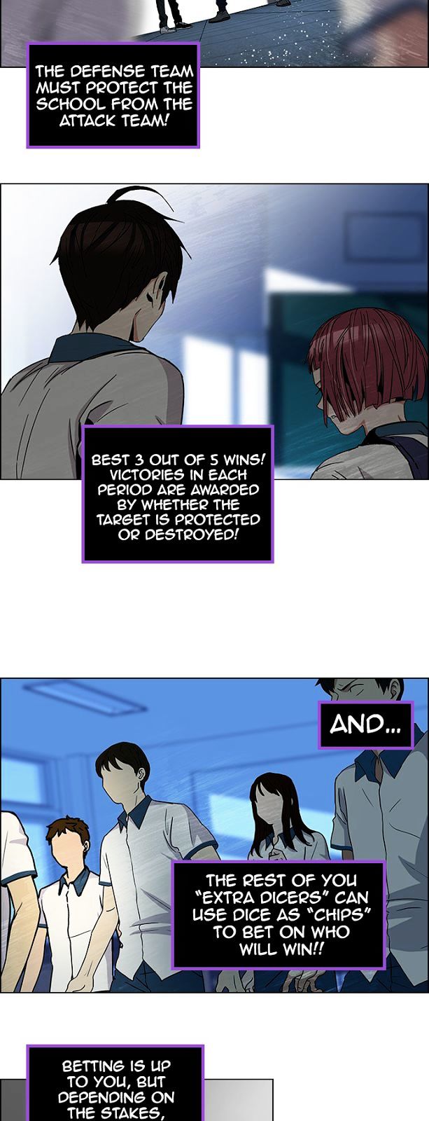 DICE: The Cube that Changes Everything Chapter 88 page 25 - Chapter 88 : First Period (1)