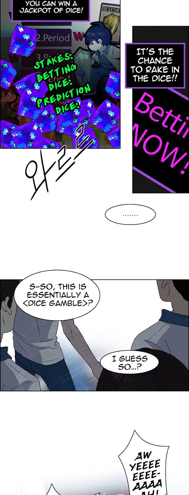 DICE: The Cube that Changes Everything Chapter 88 page 26 - Chapter 88 : First Period (1)