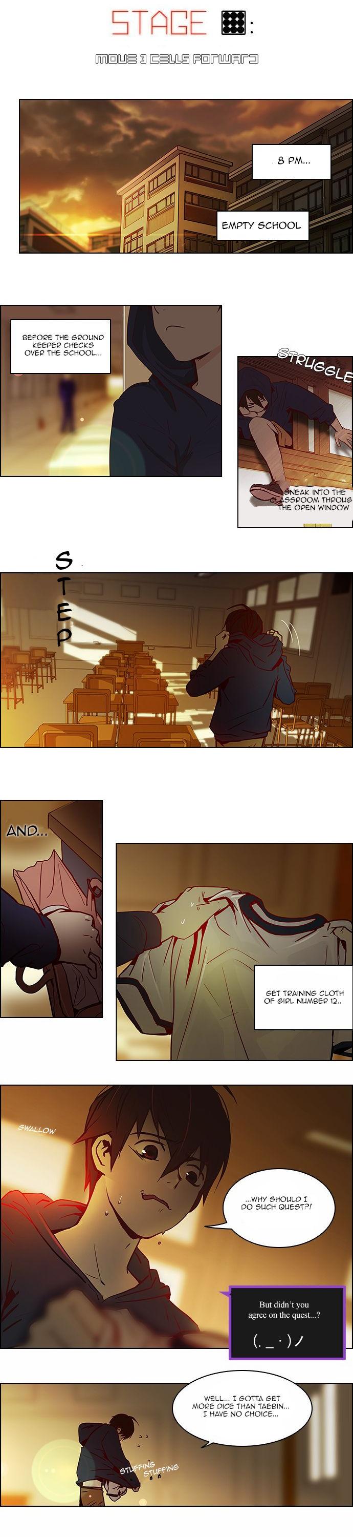 DICE: The Cube that Changes Everything Chapter 9 page 2 - Chapter 9: Move 3 Cells Forward