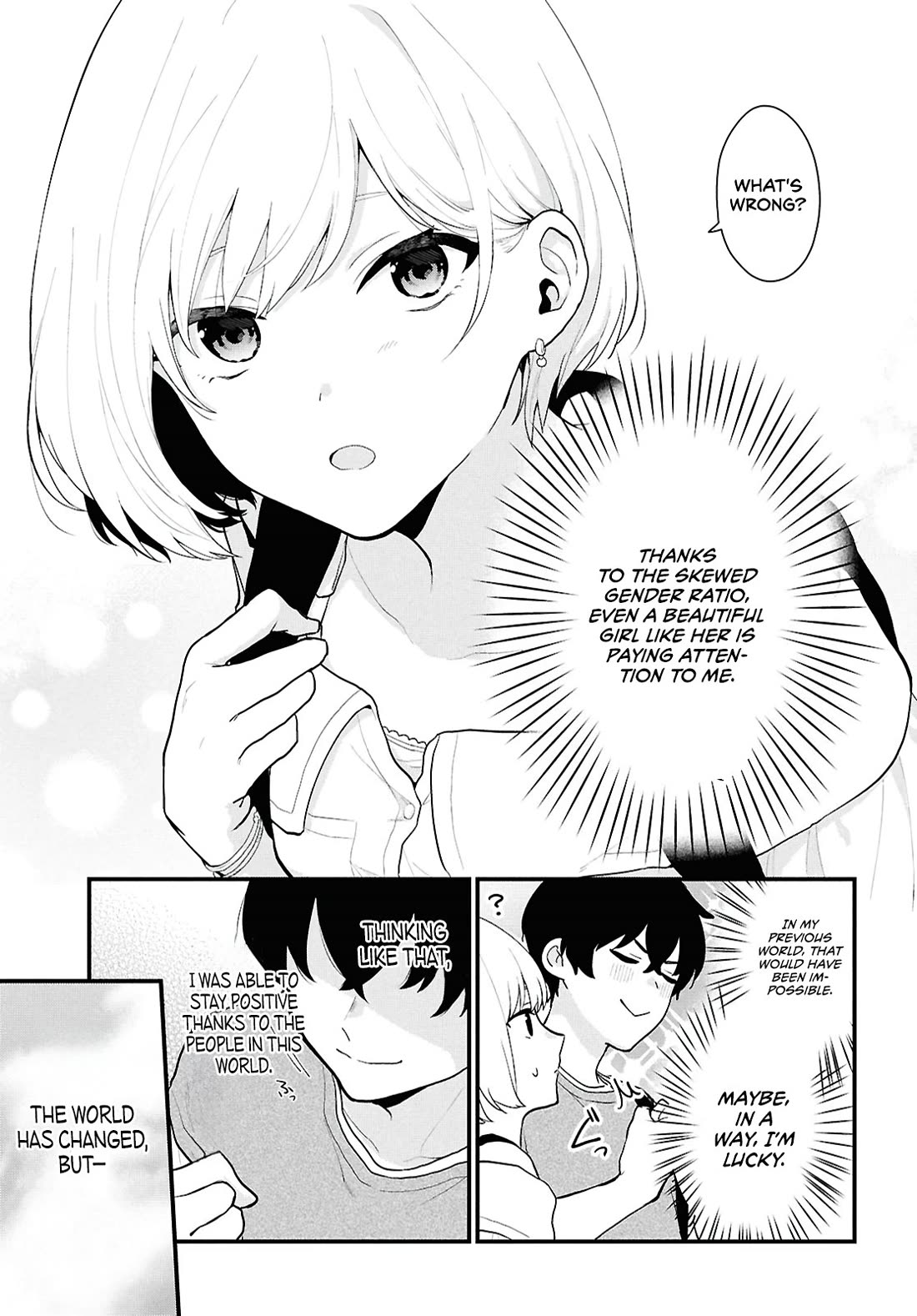 Did You Think You Could Live Normally Even in a World With a 1:5 Male-To-Female Ratio? ~ When Deeply Intense Feelings of the Girls Are Toyed With by an Oblivious Boy Chapter 1 page 9 - Chapter 1