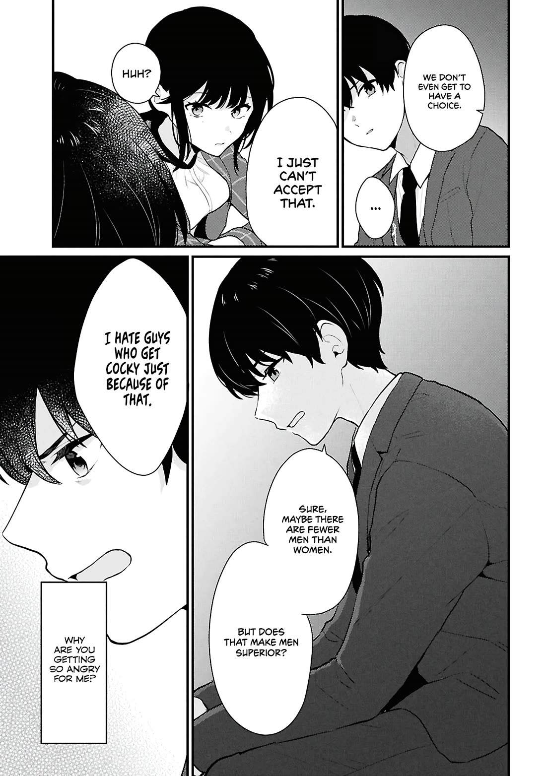 Did You Think You Could Live Normally Even in a World With a 1:5 Male-To-Female Ratio? ~ When Deeply Intense Feelings of the Girls Are Toyed With by an Oblivious Boy Chapter 4 page 33 - Chapter 4