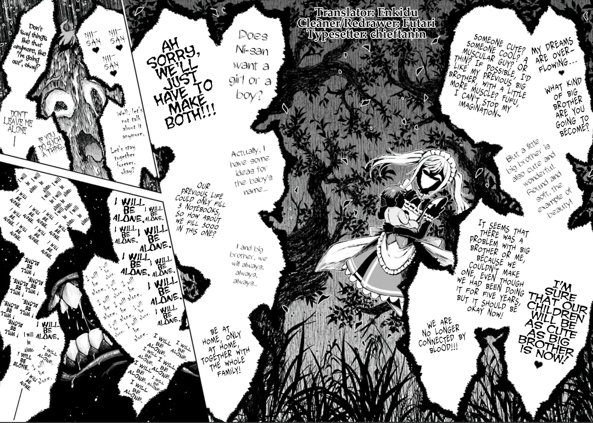Did You Think You Could Run After Reincarnating, Nii-san? Chapter 2.1 page 5 - Chapter 2.1: Struggle for Survival