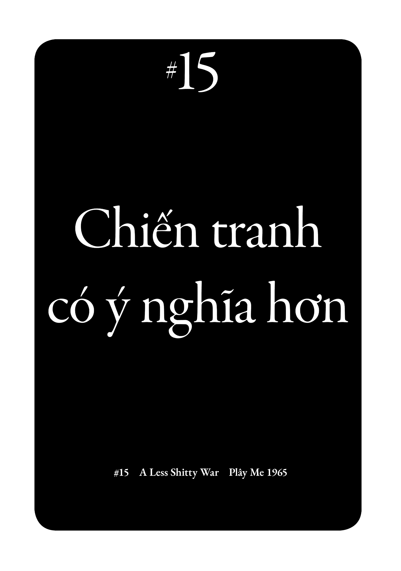 Dien Bien Phu Chapter 15 page 1 - Chapter 15: A Less Shitty War