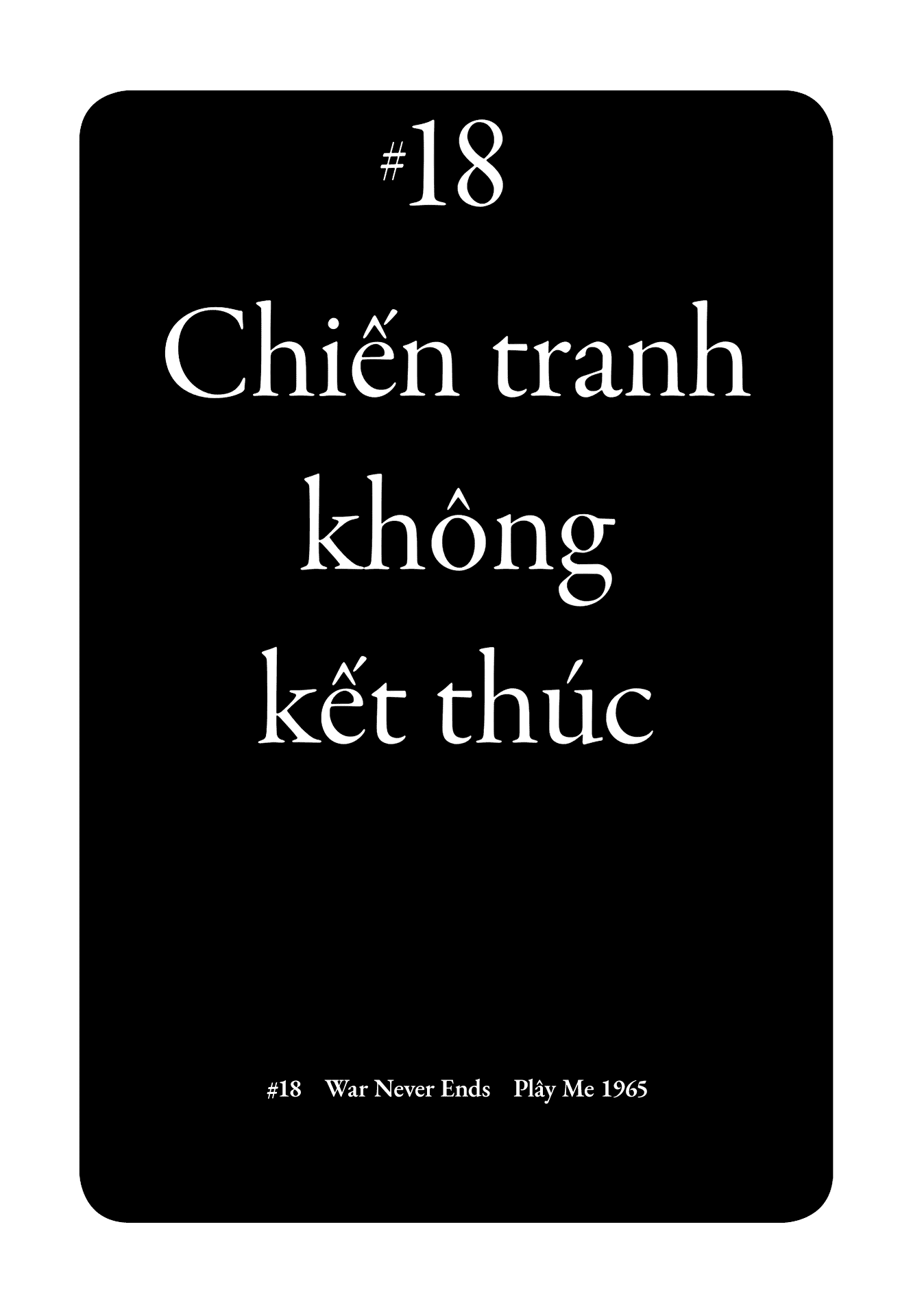 Dien Bien Phu Chapter 18 page 1 - Chapter 18: War Never Ends