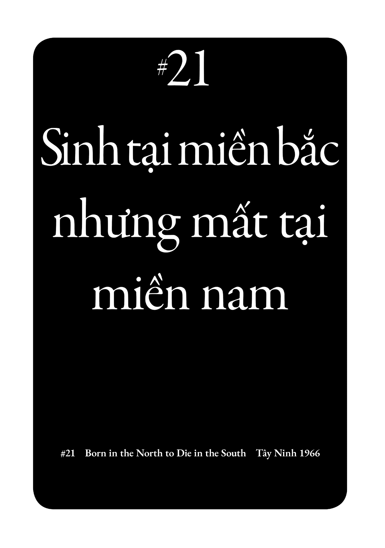 Dien Bien Phu Chapter 21 page 1 - Chapter 21: Born in the North to Die in the South