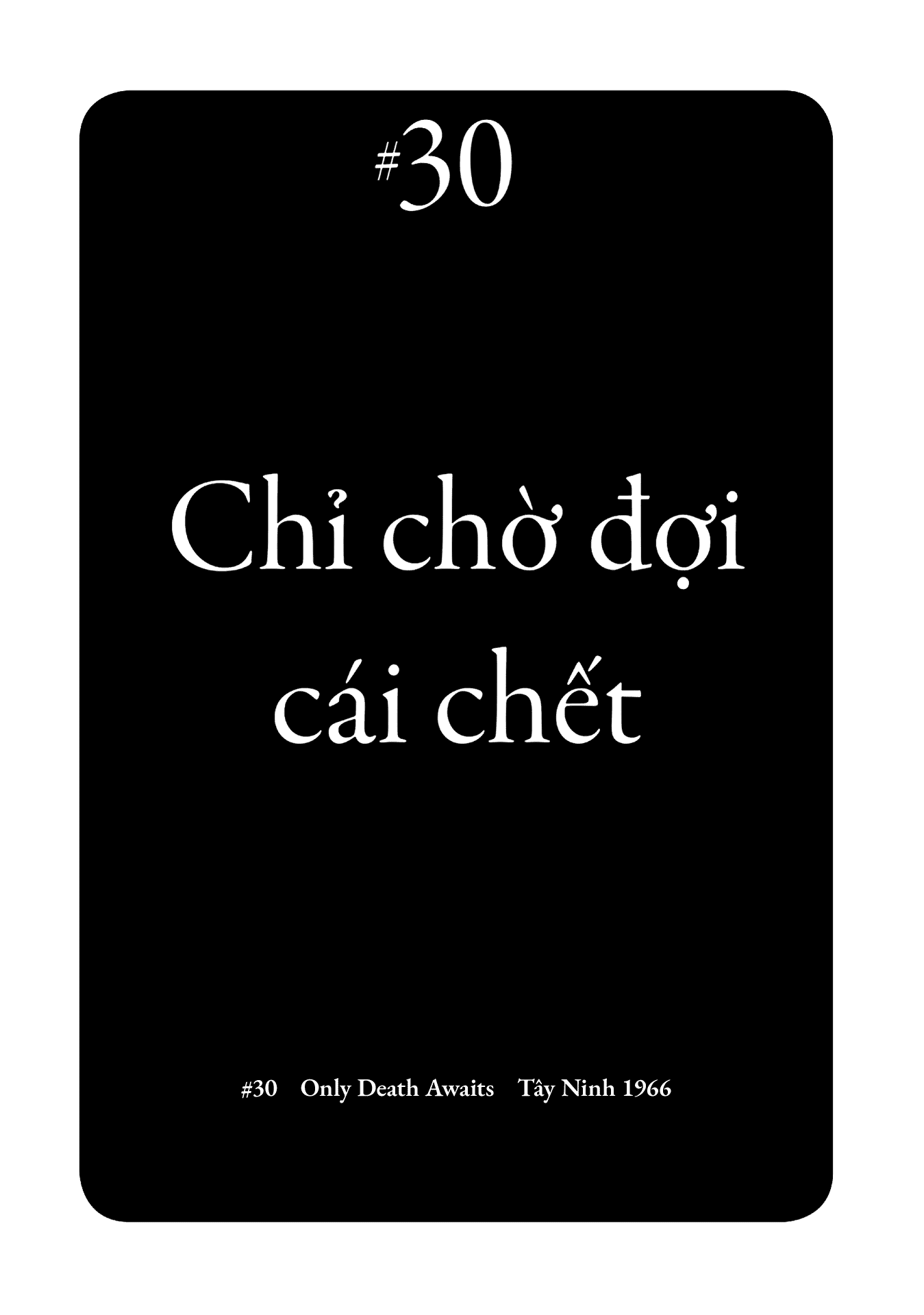 Dien Bien Phu Chapter 30 page 1 - Chapter 30: Only Death Awaits