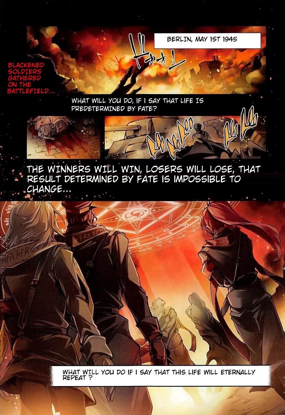 Dies Irae - Amantes Amentes Chapter 1 page 1 - Chapter 1: L'enfant de la punition (The Damned Girl)