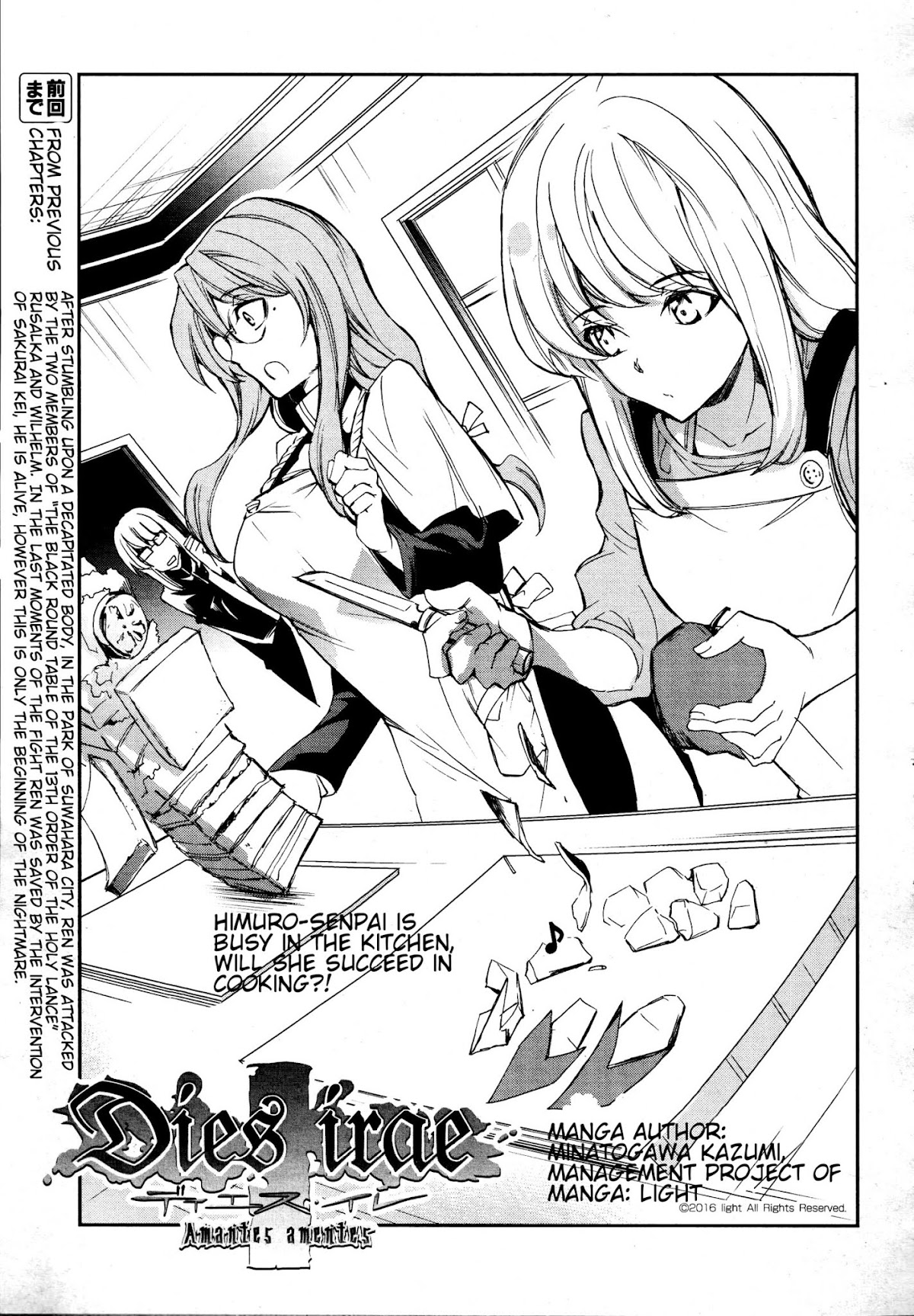 Dies Irae - Amantes Amentes Chapter 4 page 1 - Chapter 4: End of the Nightmare (Part 1)