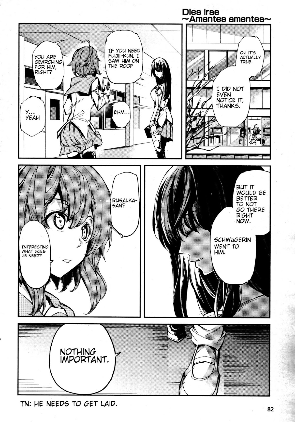Dies Irae - Amantes Amentes Chapter 4 page 4 - Chapter 4: End of the Nightmare (Part 1)