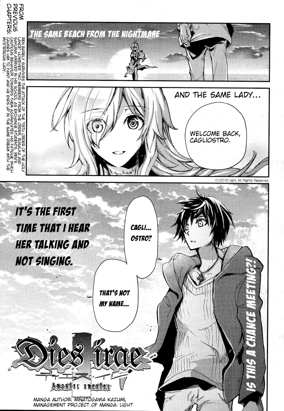 Dies Irae - Amantes Amentes Chapter 5 page 1 - Chapter 5: End of the Nightmare (Part 2)
