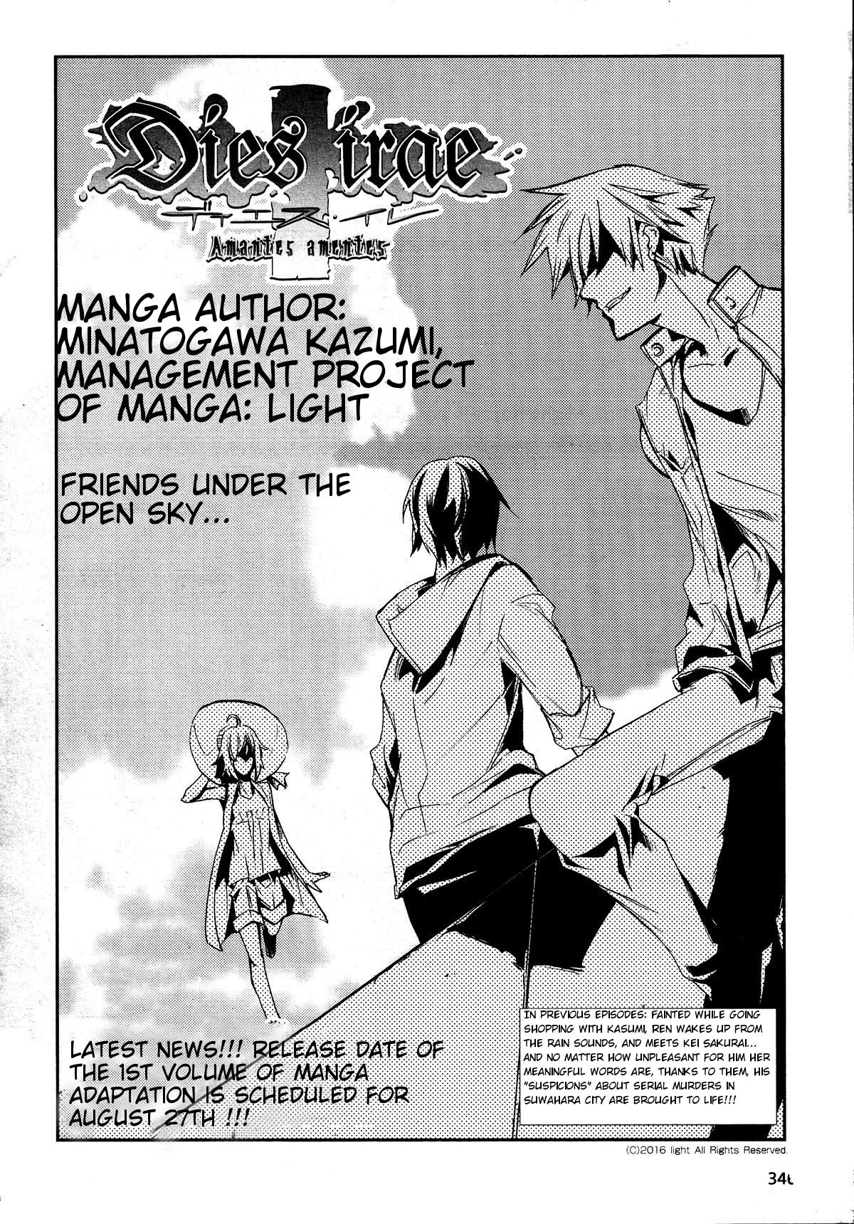 Dies Irae - Amantes Amentes Chapter 6 page 2 - Chapter 6: End of Nightmare 3: Resolve Firmly