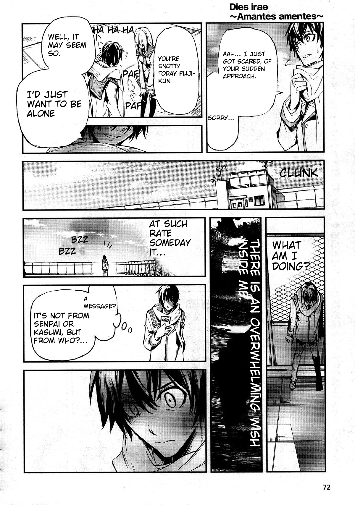 Dies Irae - Amantes Amentes Chapter 7 page 4 - Chapter 7: Madness in the Arsenal of a Madman