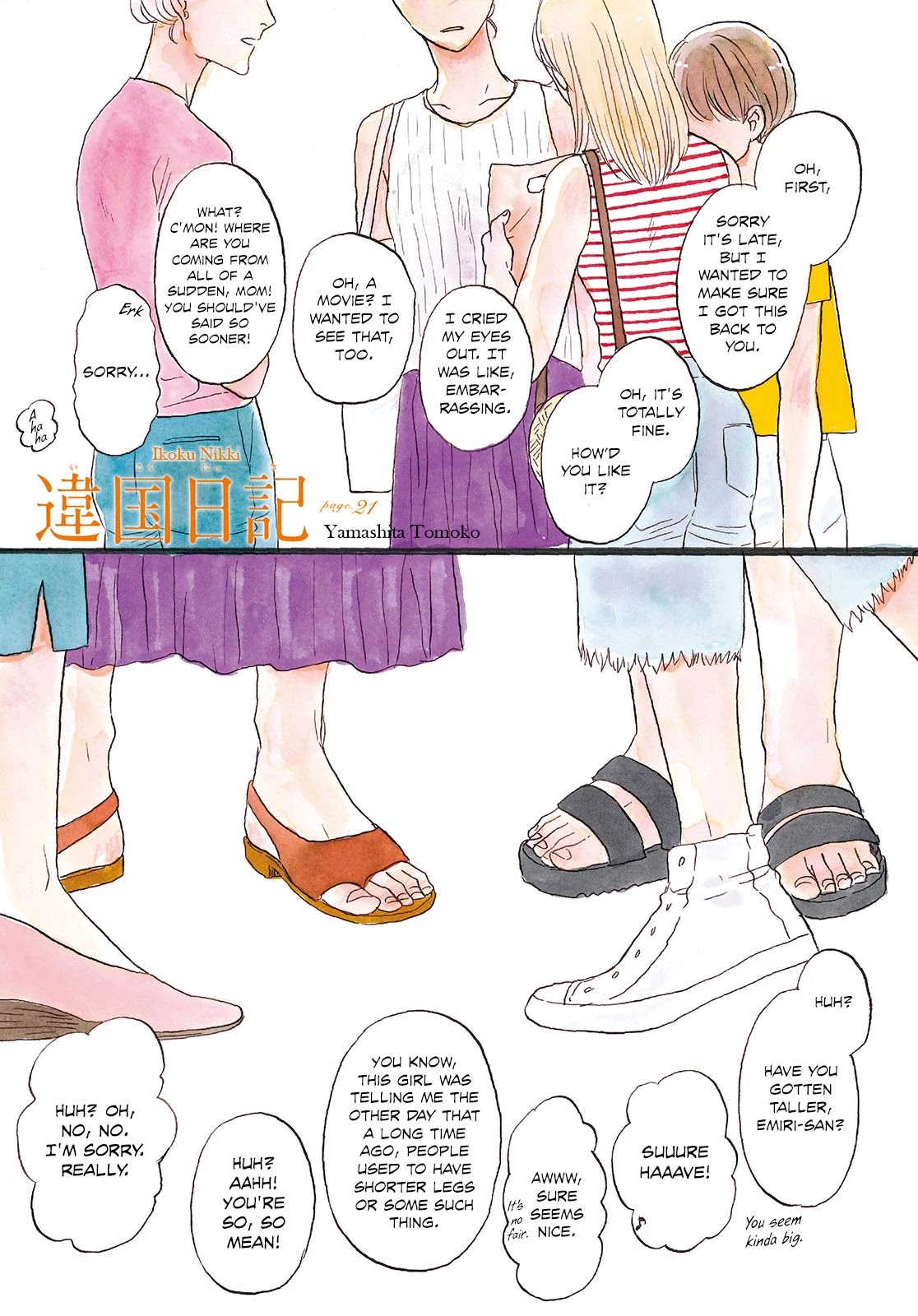 Different Country Diary Chapter 21 page 8 - Chapter 21: page.21
