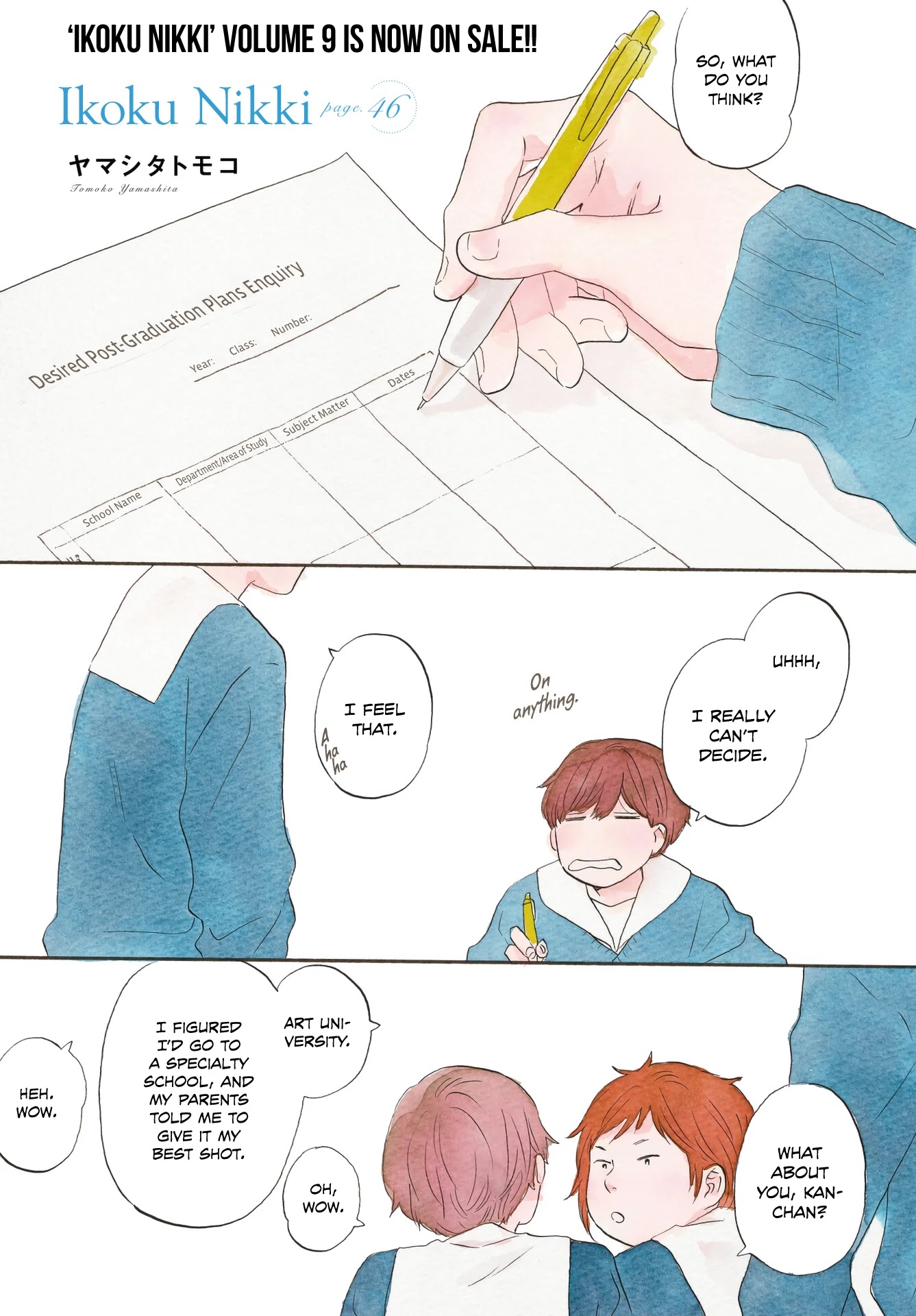 Different Country Diary Chapter 46 page 1 - Chapter 46: page.46