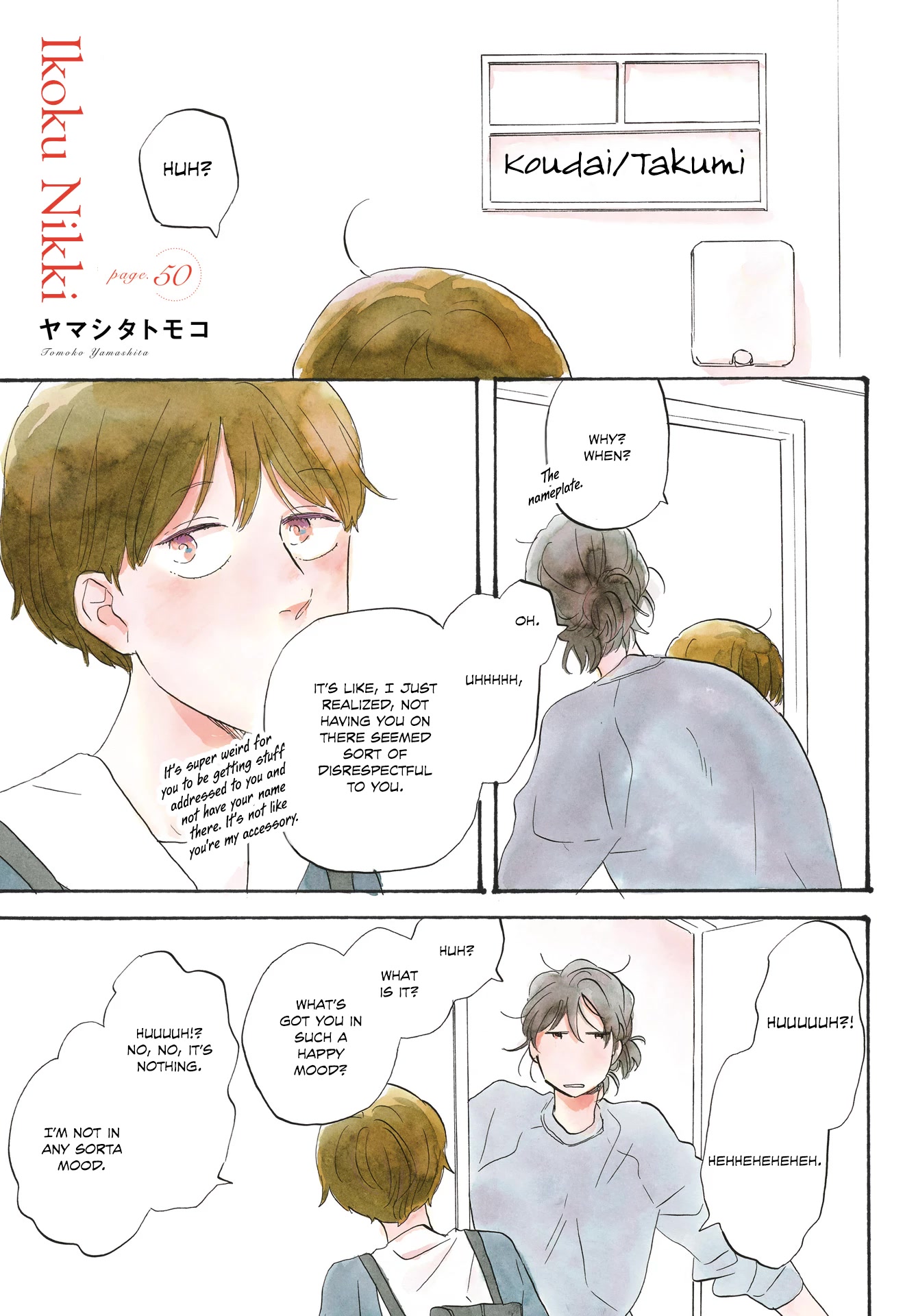 Different Country Diary Chapter 50 page 1 - Chapter 50: page.50