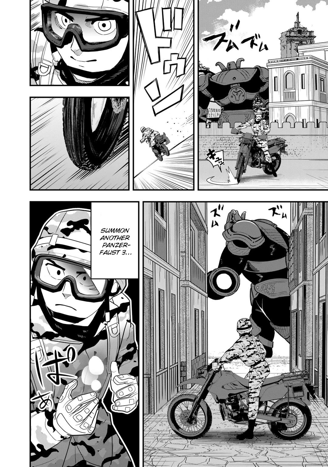 Different World Adventures Of A Lone Japan Ground Self Defense Force Ensign Chapter 10 page 11 - Chapter 10: Jet Black Golem