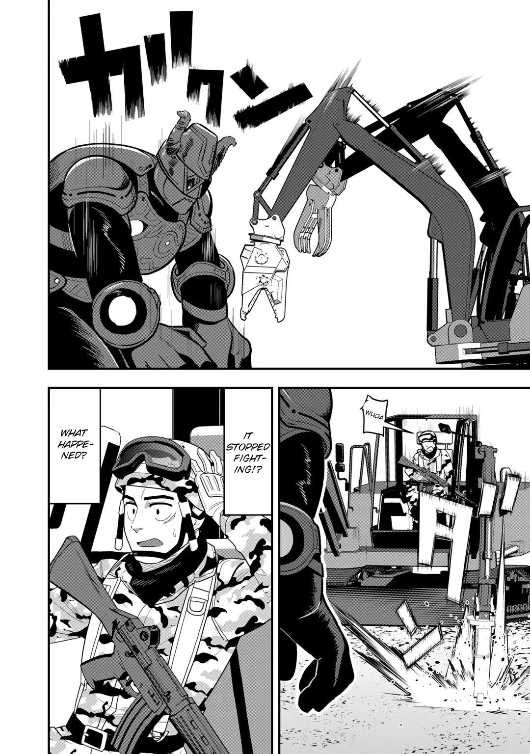 Different World Adventures Of A Lone Japan Ground Self Defense Force Ensign Chapter 10 page 23 - Chapter 10: Jet Black Golem