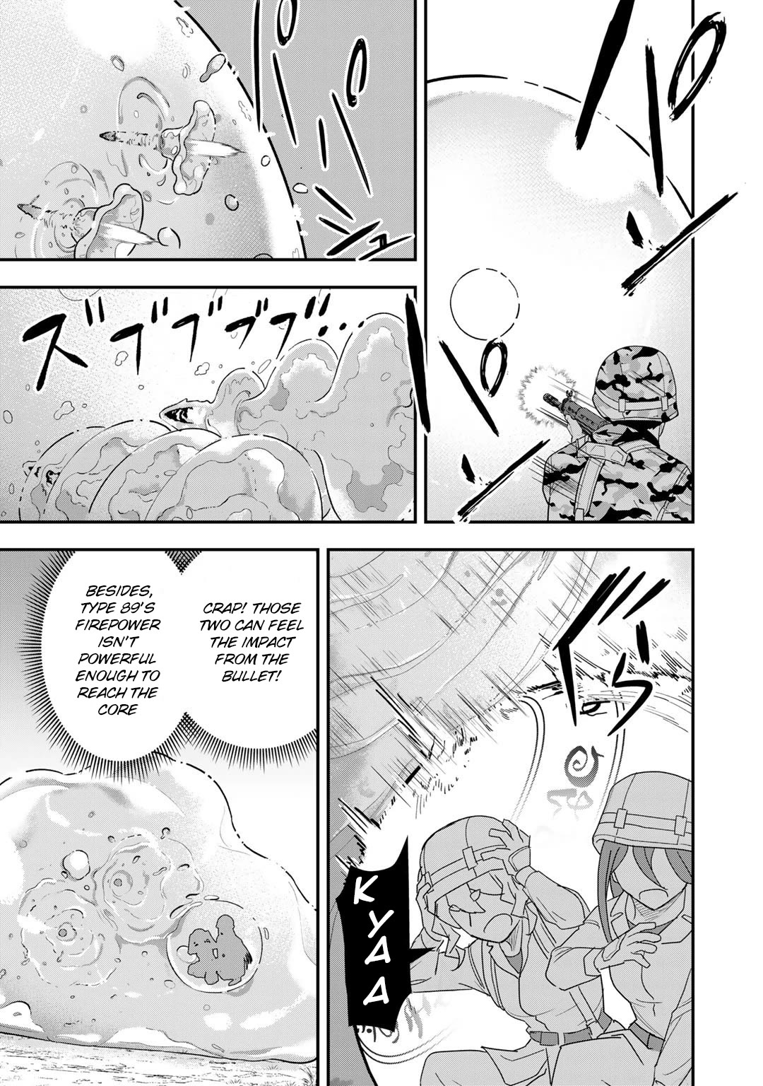 Different World Adventures Of A Lone Japan Ground Self Defense Force Ensign Chapter 14 page 14 - Chapter 14: Slime 2