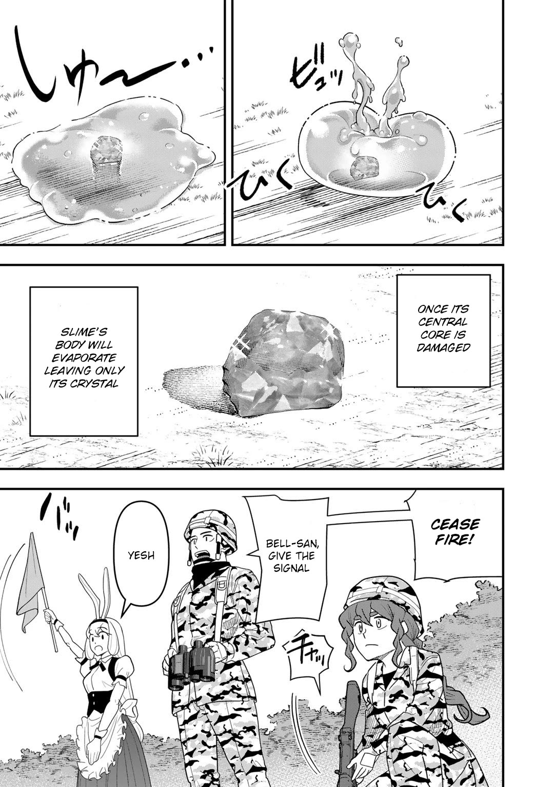 Different World Adventures Of A Lone Japan Ground Self Defense Force Ensign Chapter 14 page 4 - Chapter 14: Slime 2