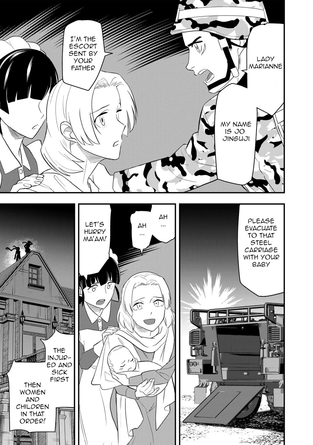 Different World Adventures Of A Lone Japan Ground Self Defense Force Ensign Chapter 17 page 23 - Chapter 17: SDF Go West 3
