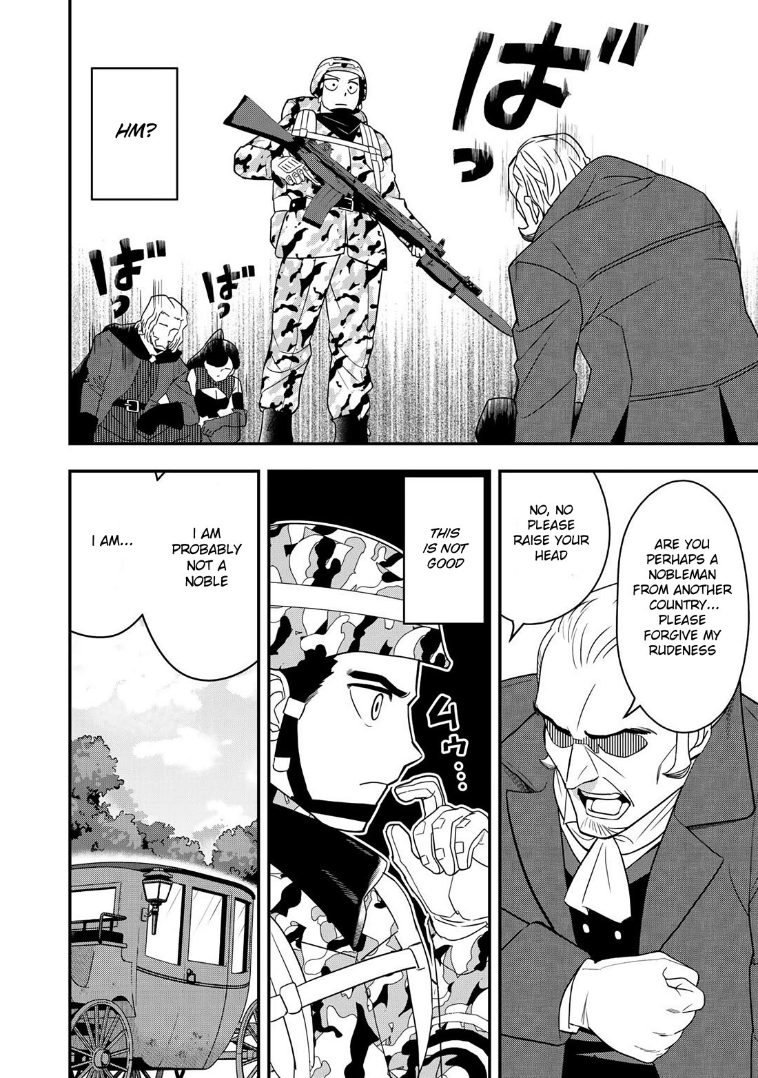 Different World Adventures Of A Lone Japan Ground Self Defense Force Ensign Chapter 2 page 11 - Chapter 2: First contact