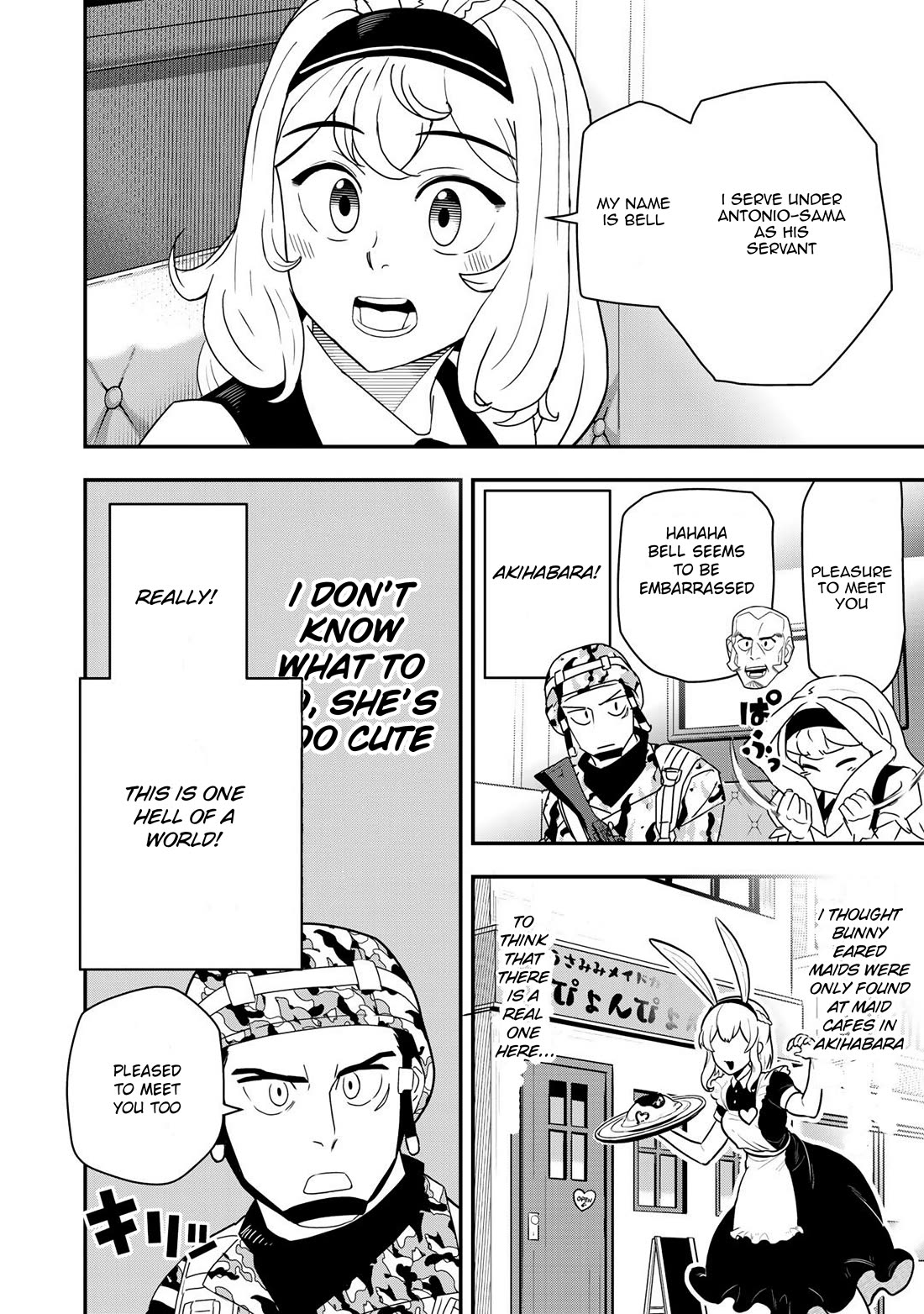 Different World Adventures Of A Lone Japan Ground Self Defense Force Ensign Chapter 2 page 19 - Chapter 2: First contact