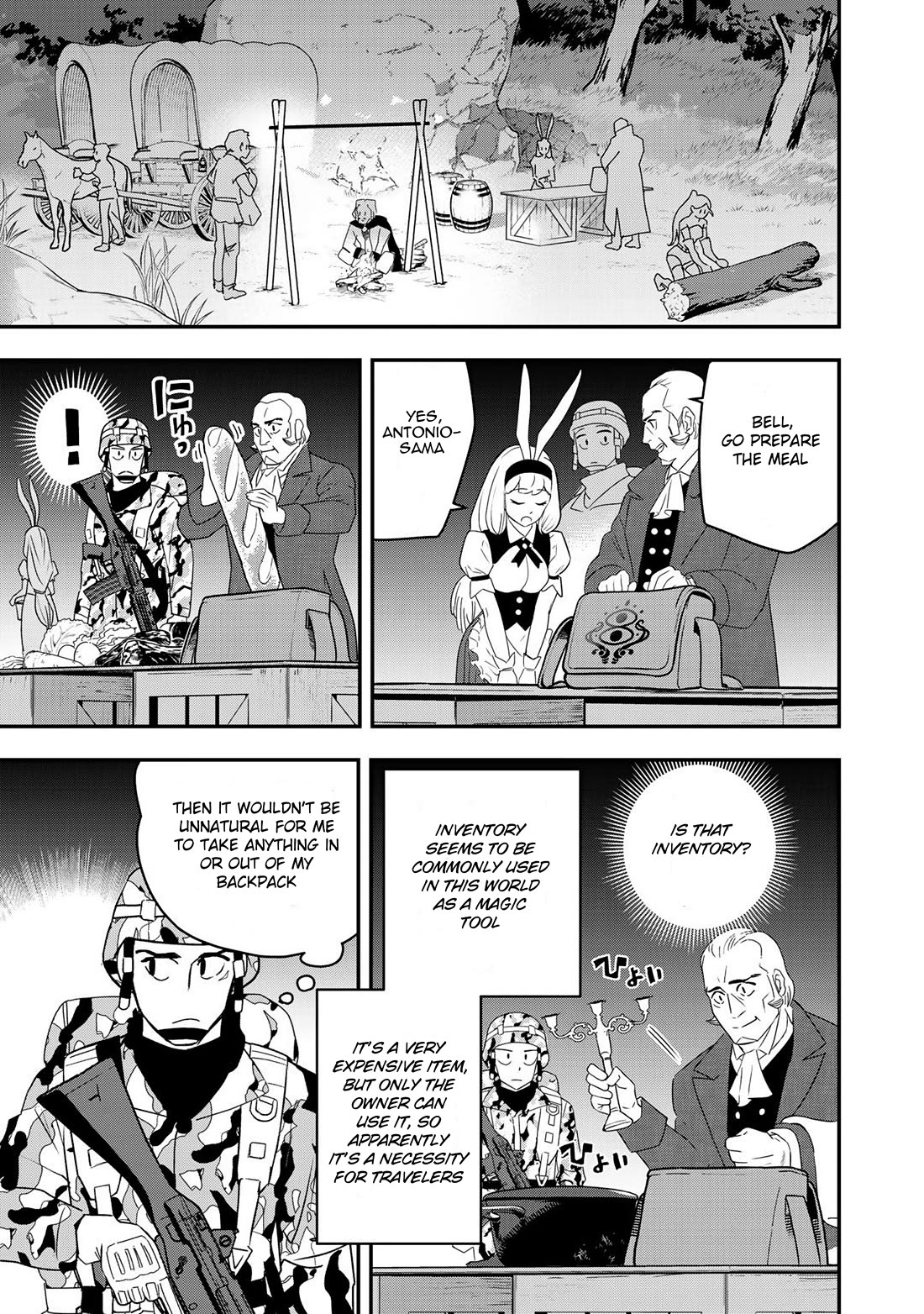 Different World Adventures Of A Lone Japan Ground Self Defense Force Ensign Chapter 2 page 26 - Chapter 2: First contact