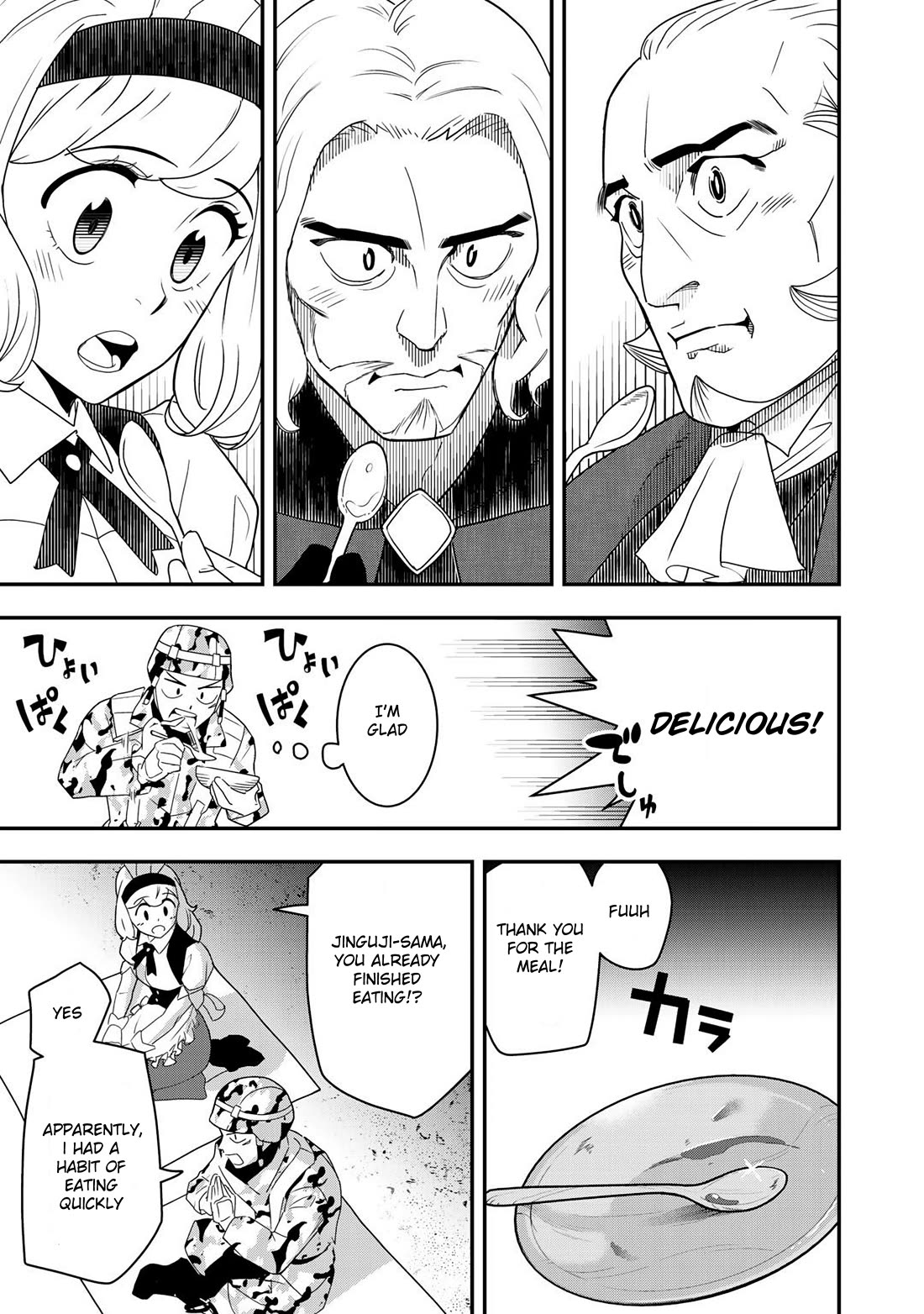 Different World Adventures Of A Lone Japan Ground Self Defense Force Ensign Chapter 2 page 32 - Chapter 2: First contact