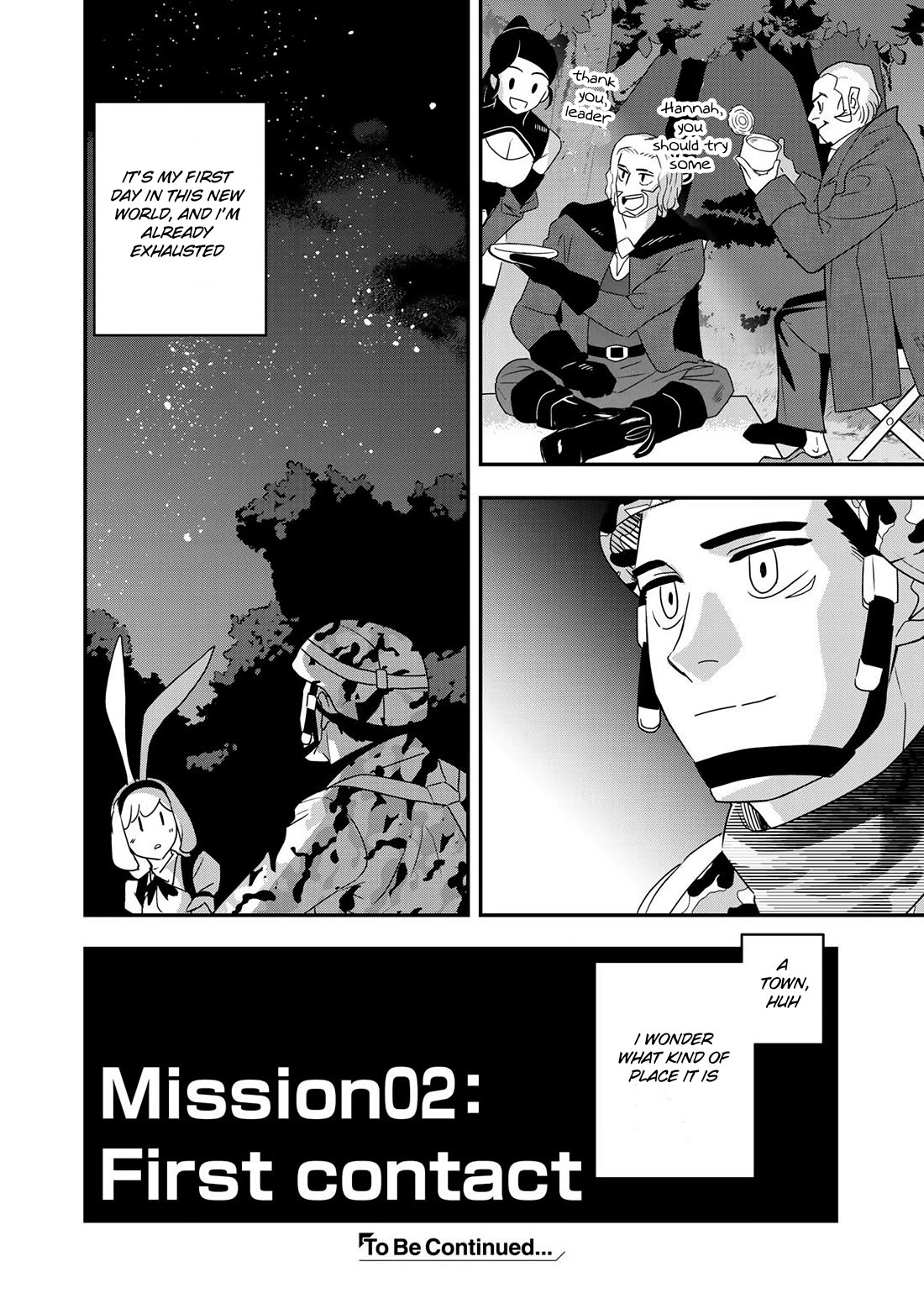 Different World Adventures Of A Lone Japan Ground Self Defense Force Ensign Chapter 2 page 33 - Chapter 2: First contact