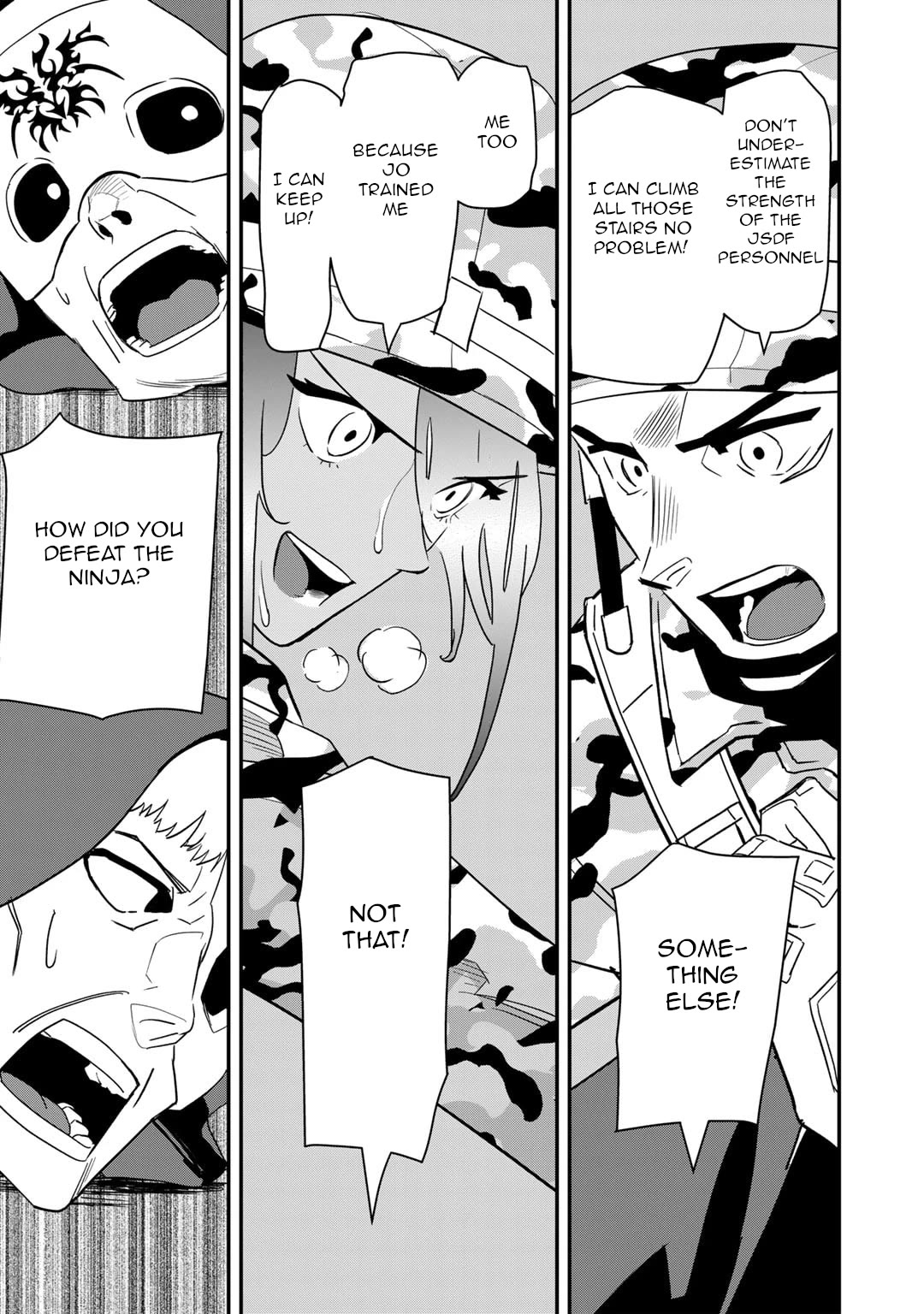 Different World Adventures Of A Lone Japan Ground Self Defense Force Ensign Chapter 22 page 22 - Chapter 22: Return Of The Brave III