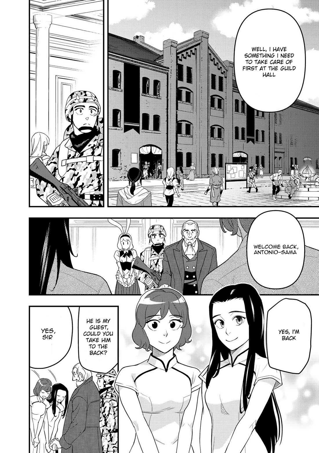 Different World Adventures Of A Lone Japan Ground Self Defense Force Ensign Chapter 3 page 11 - Chapter 3: Free trading city of Sveni