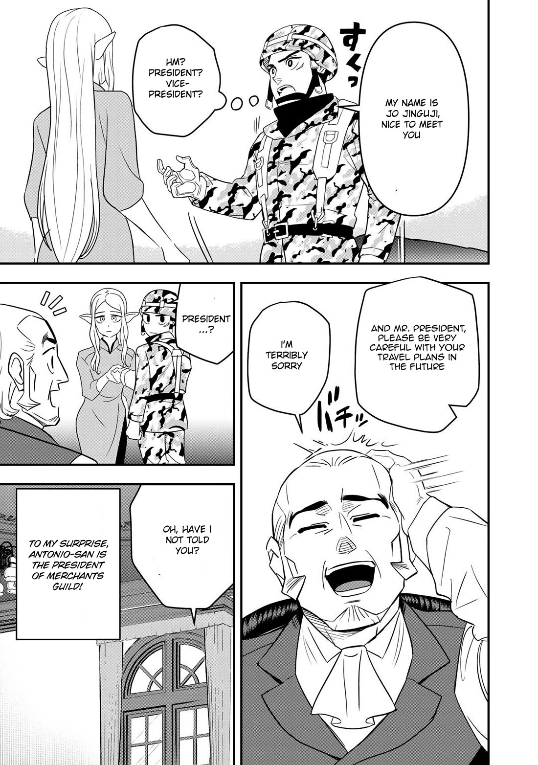 Different World Adventures Of A Lone Japan Ground Self Defense Force Ensign Chapter 3 page 20 - Chapter 3: Free trading city of Sveni
