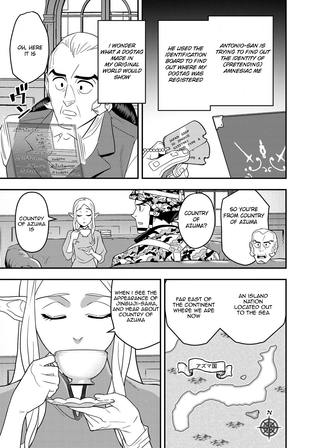 Different World Adventures Of A Lone Japan Ground Self Defense Force Ensign Chapter 3 page 22 - Chapter 3: Free trading city of Sveni