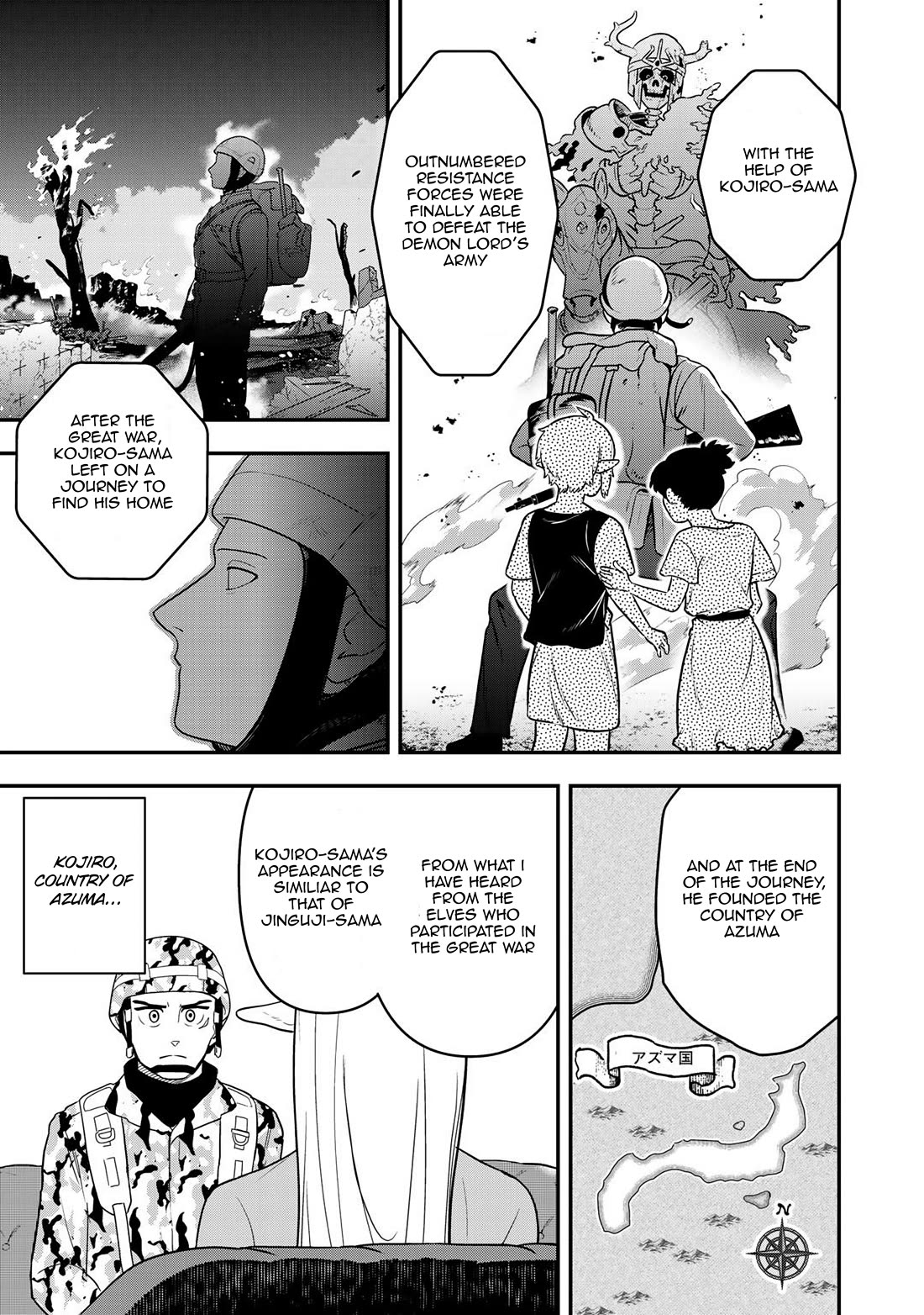 Different World Adventures Of A Lone Japan Ground Self Defense Force Ensign Chapter 3 page 24 - Chapter 3: Free trading city of Sveni