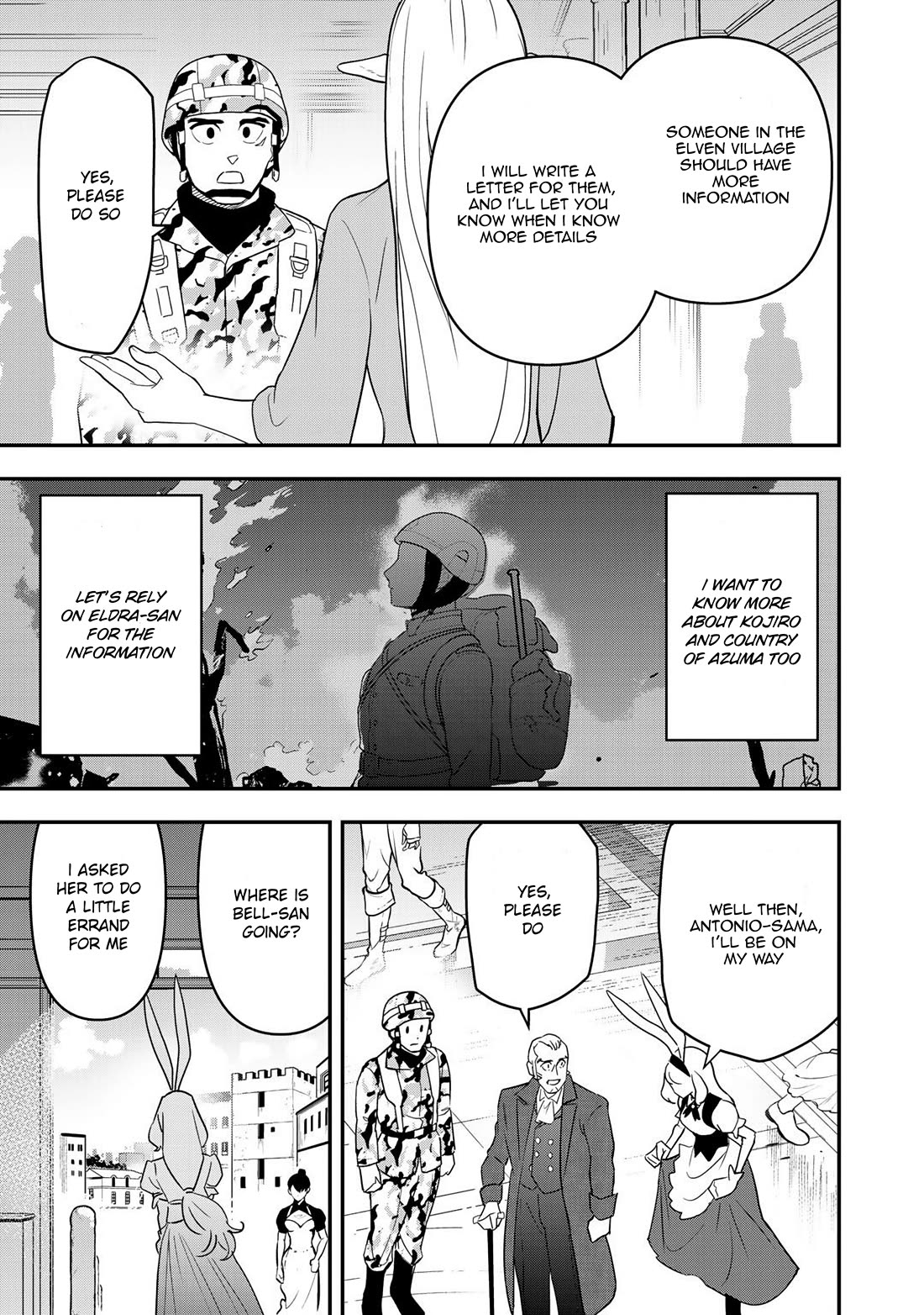 Different World Adventures Of A Lone Japan Ground Self Defense Force Ensign Chapter 3 page 26 - Chapter 3: Free trading city of Sveni