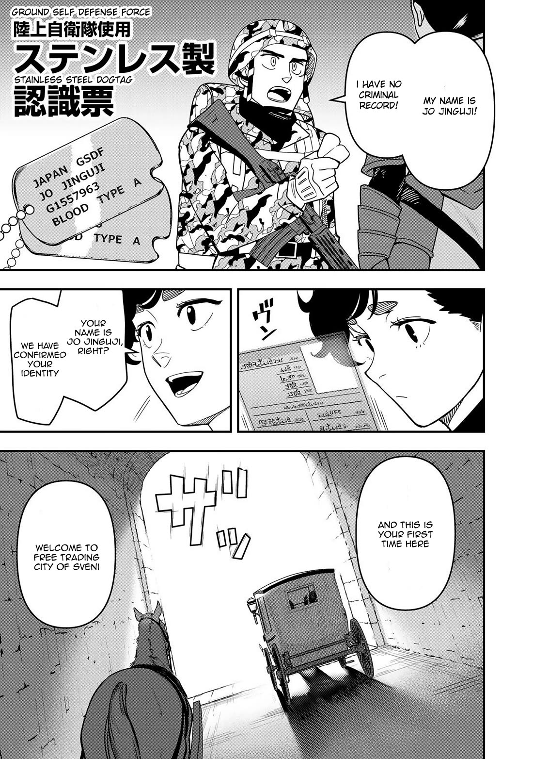 Different World Adventures Of A Lone Japan Ground Self Defense Force Ensign Chapter 3 page 8 - Chapter 3: Free trading city of Sveni
