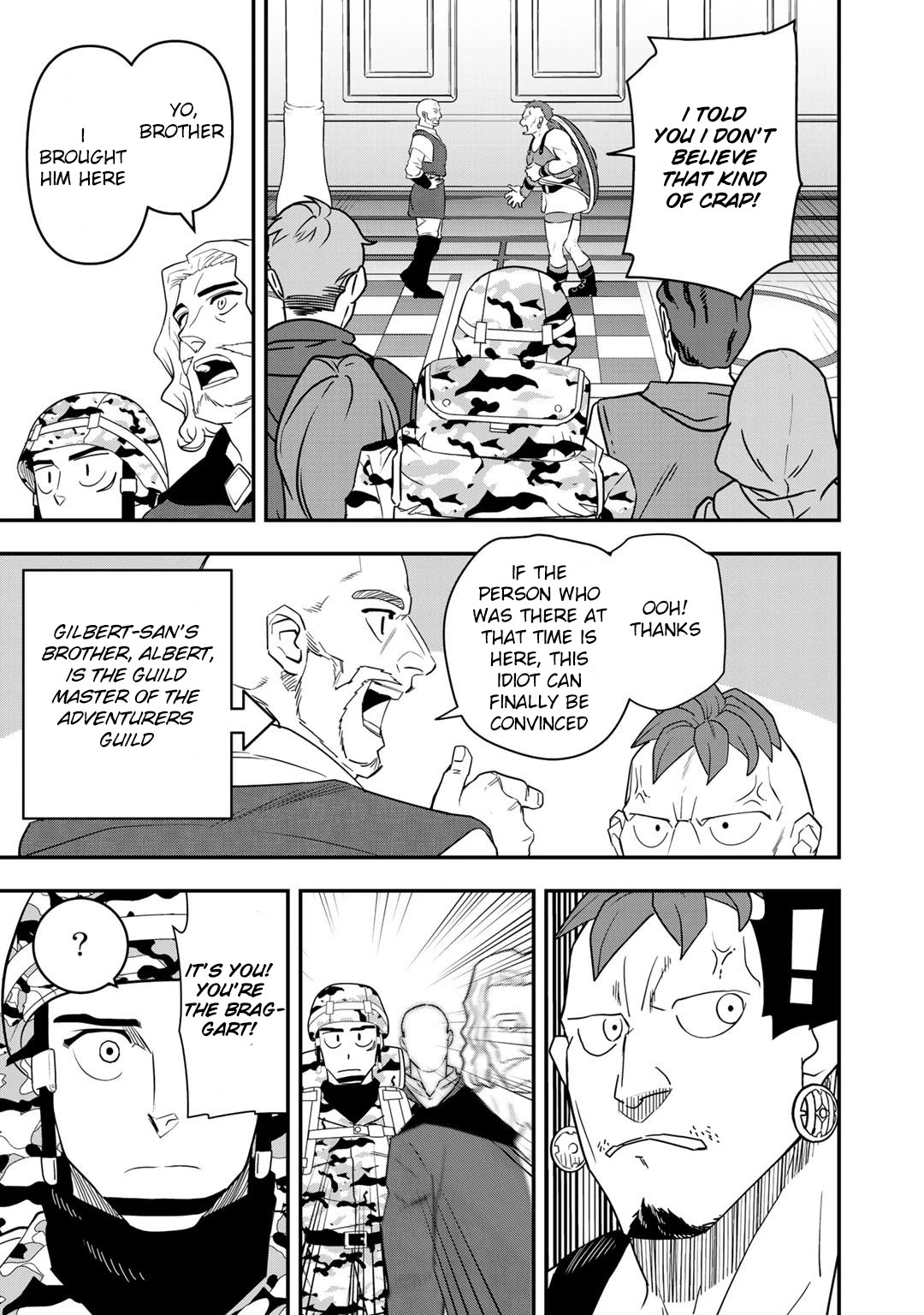 Different World Adventures Of A Lone Japan Ground Self Defense Force Ensign Chapter 4 page 18 - Chapter 4: Adventurers Guild 1