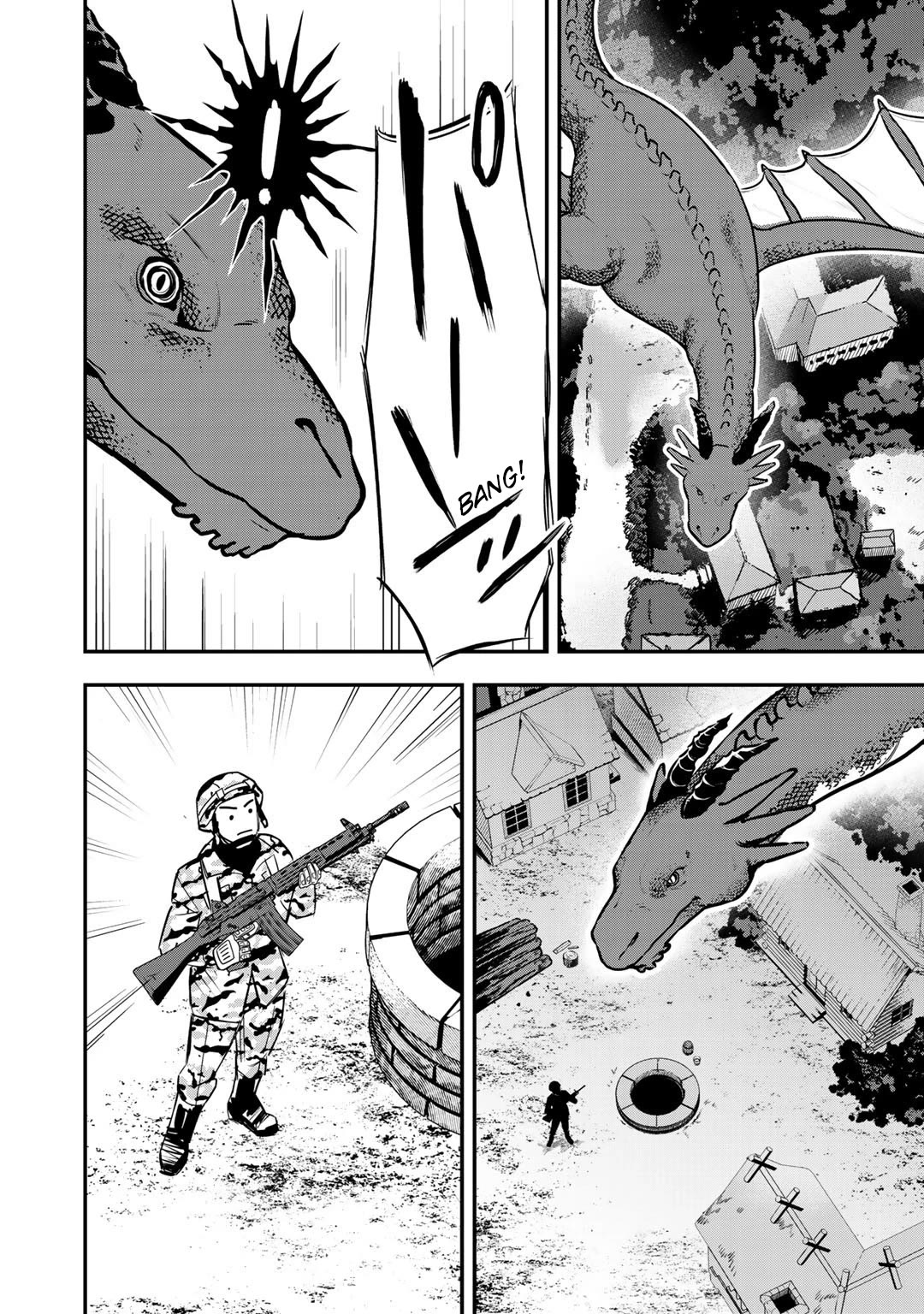 Different World Adventures Of A Lone Japan Ground Self Defense Force Ensign Chapter 6 page 13 - Chapter 6: Wyvern Invasion