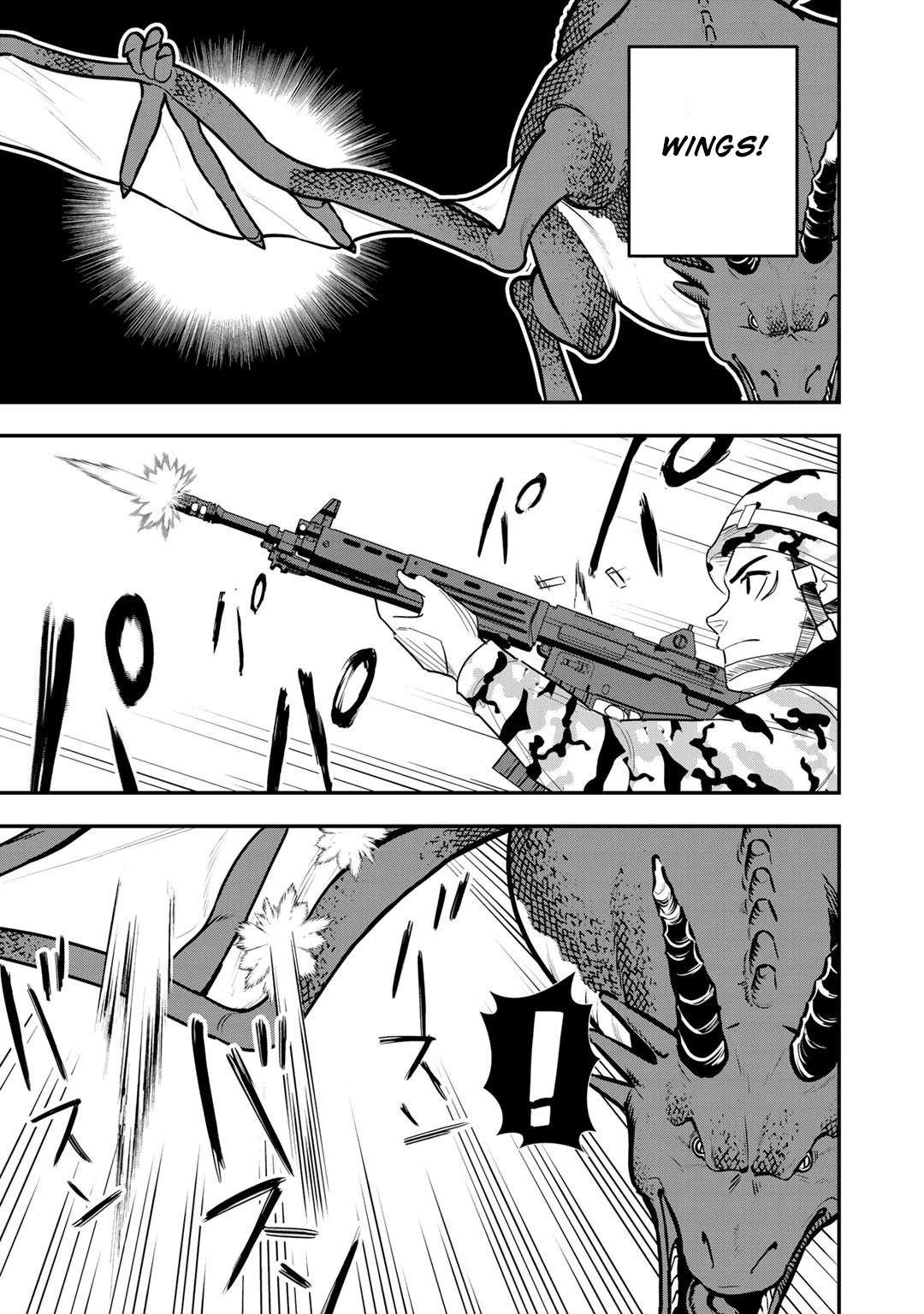 Different World Adventures Of A Lone Japan Ground Self Defense Force Ensign Chapter 6 page 16 - Chapter 6: Wyvern Invasion