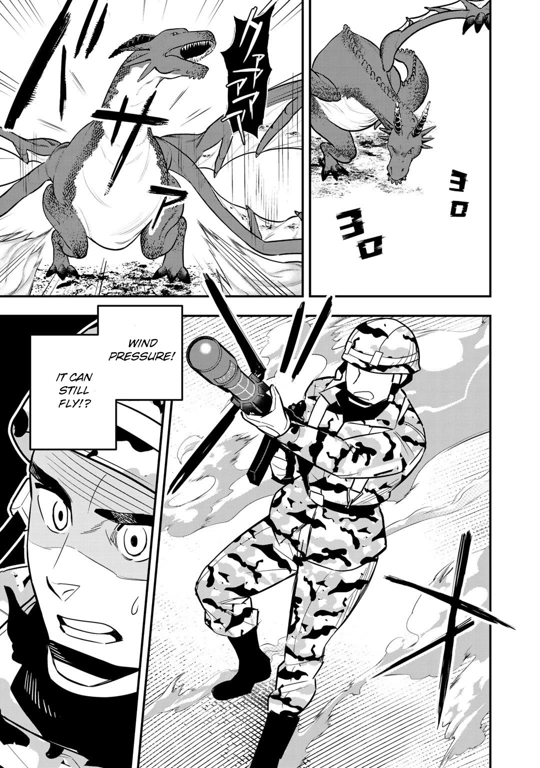 Different World Adventures Of A Lone Japan Ground Self Defense Force Ensign Chapter 6 page 18 - Chapter 6: Wyvern Invasion