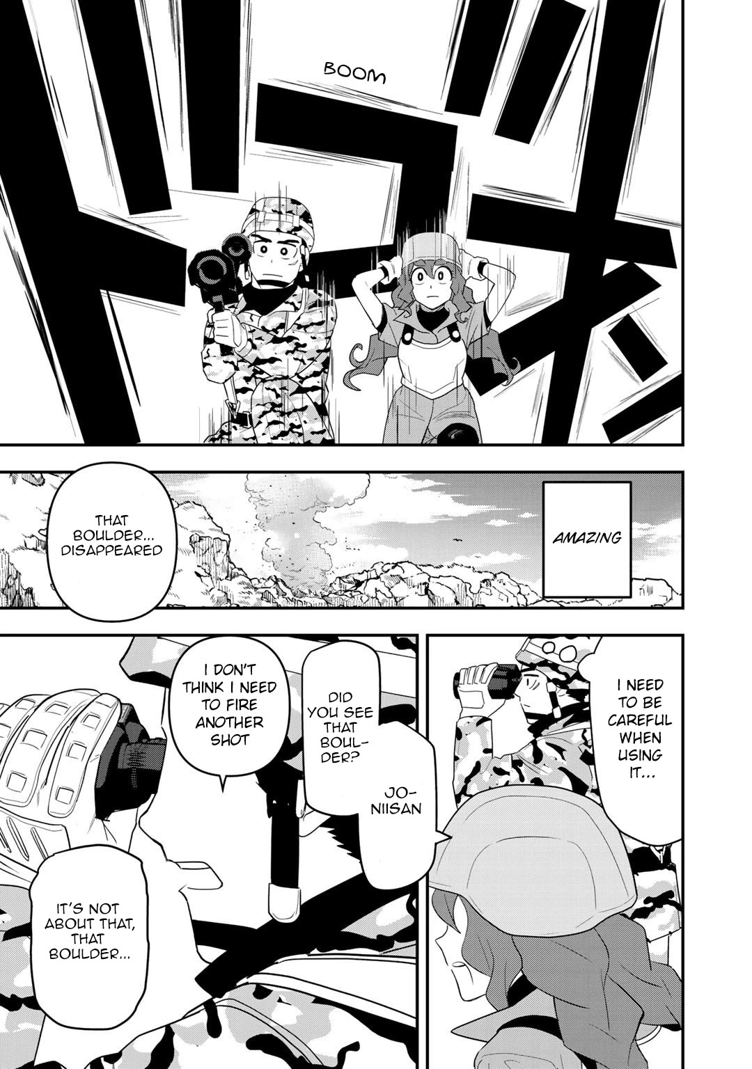 Different World Adventures Of A Lone Japan Ground Self Defense Force Ensign Chapter 8 page 22 - Chapter 8: The young man with blue hair