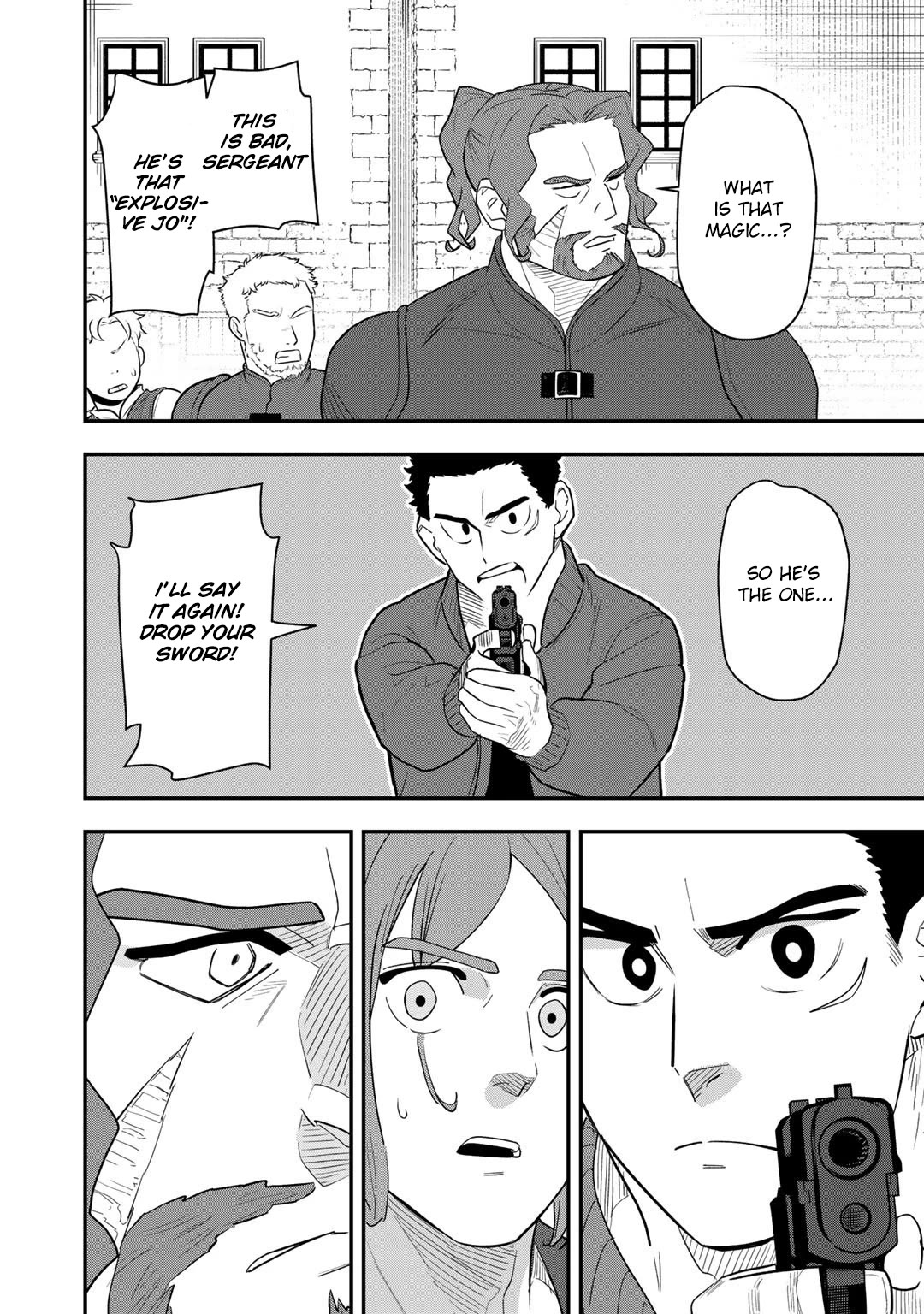 Different World Adventures Of A Lone Japan Ground Self Defense Force Ensign Chapter 8 page 5 - Chapter 8: The young man with blue hair