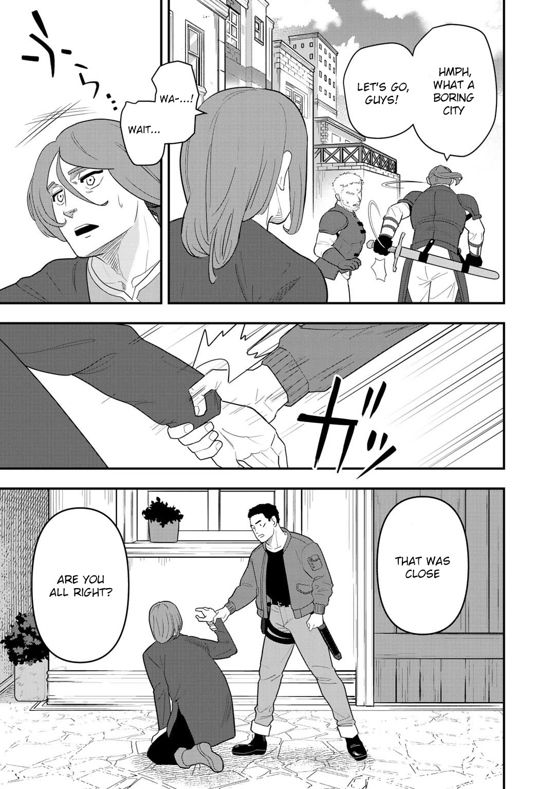 Different World Adventures Of A Lone Japan Ground Self Defense Force Ensign Chapter 8 page 6 - Chapter 8: The young man with blue hair