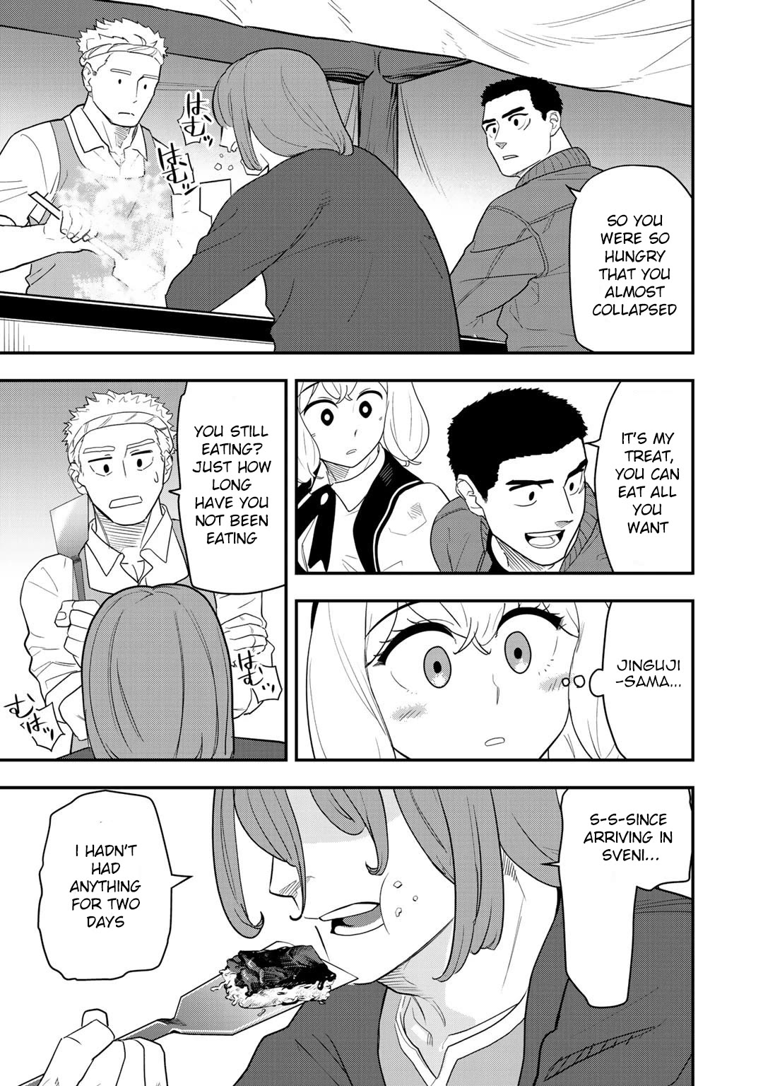 Different World Adventures Of A Lone Japan Ground Self Defense Force Ensign Chapter 8 page 8 - Chapter 8: The young man with blue hair