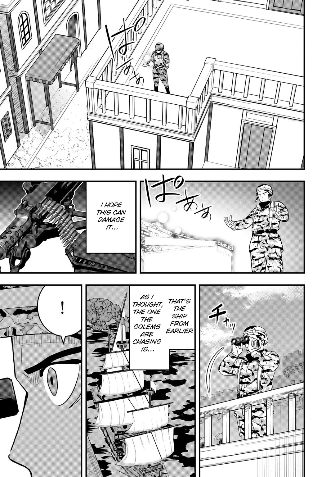Different World Adventures Of A Lone Japan Ground Self Defense Force Ensign Chapter 9 page 8 - Chapter 9: Moving statues of the great river