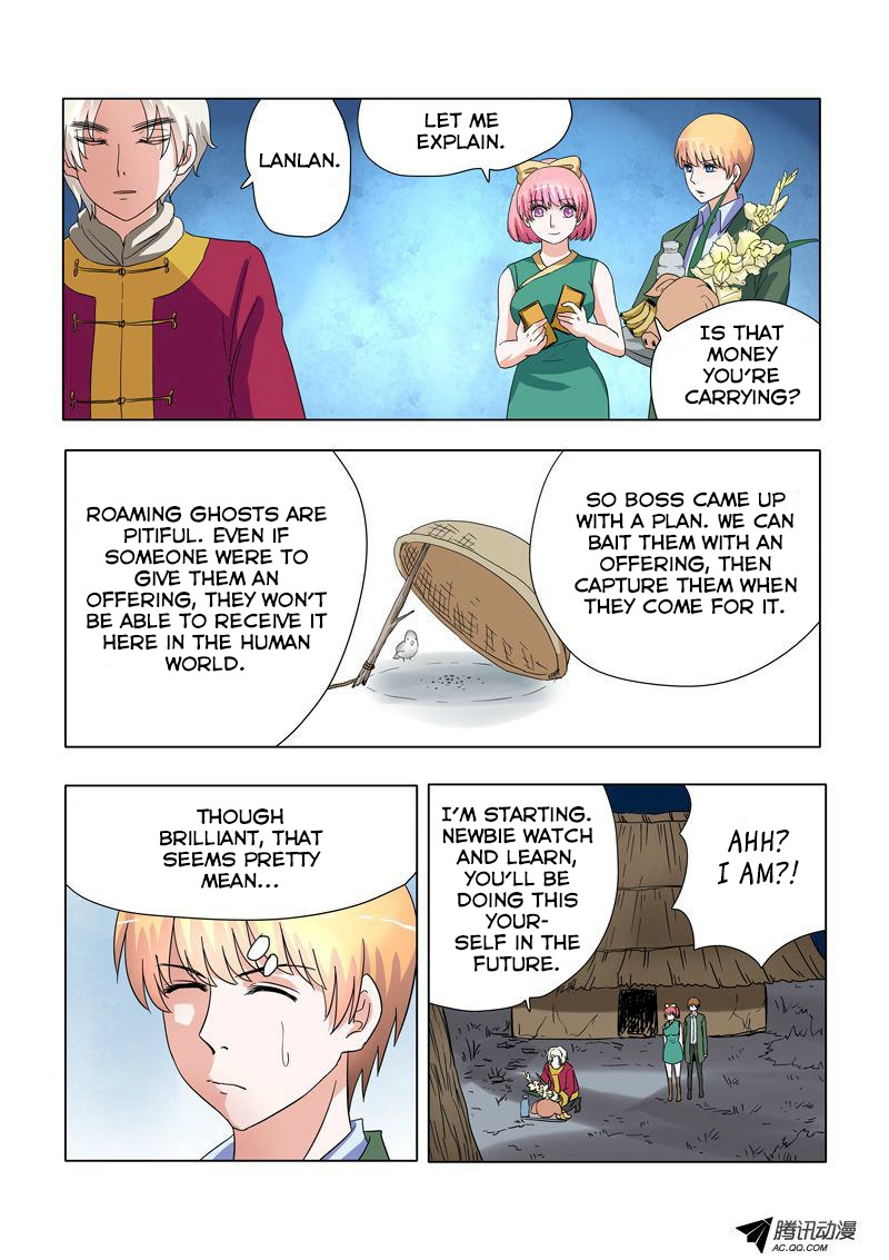 Difu Daili Ren Chapter 5 page 8 - Chapter 5: Debriefing on Ghost Catching