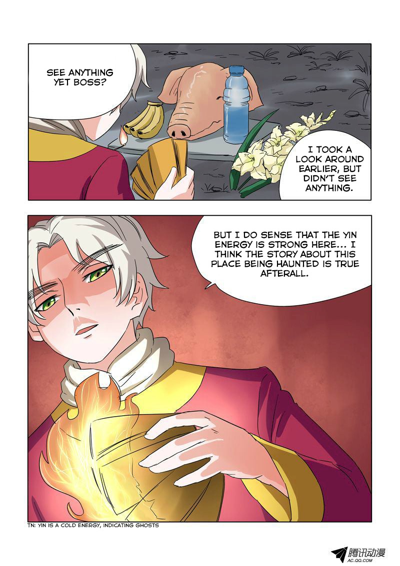 Difu Daili Ren Chapter 5 page 9 - Chapter 5: Debriefing on Ghost Catching